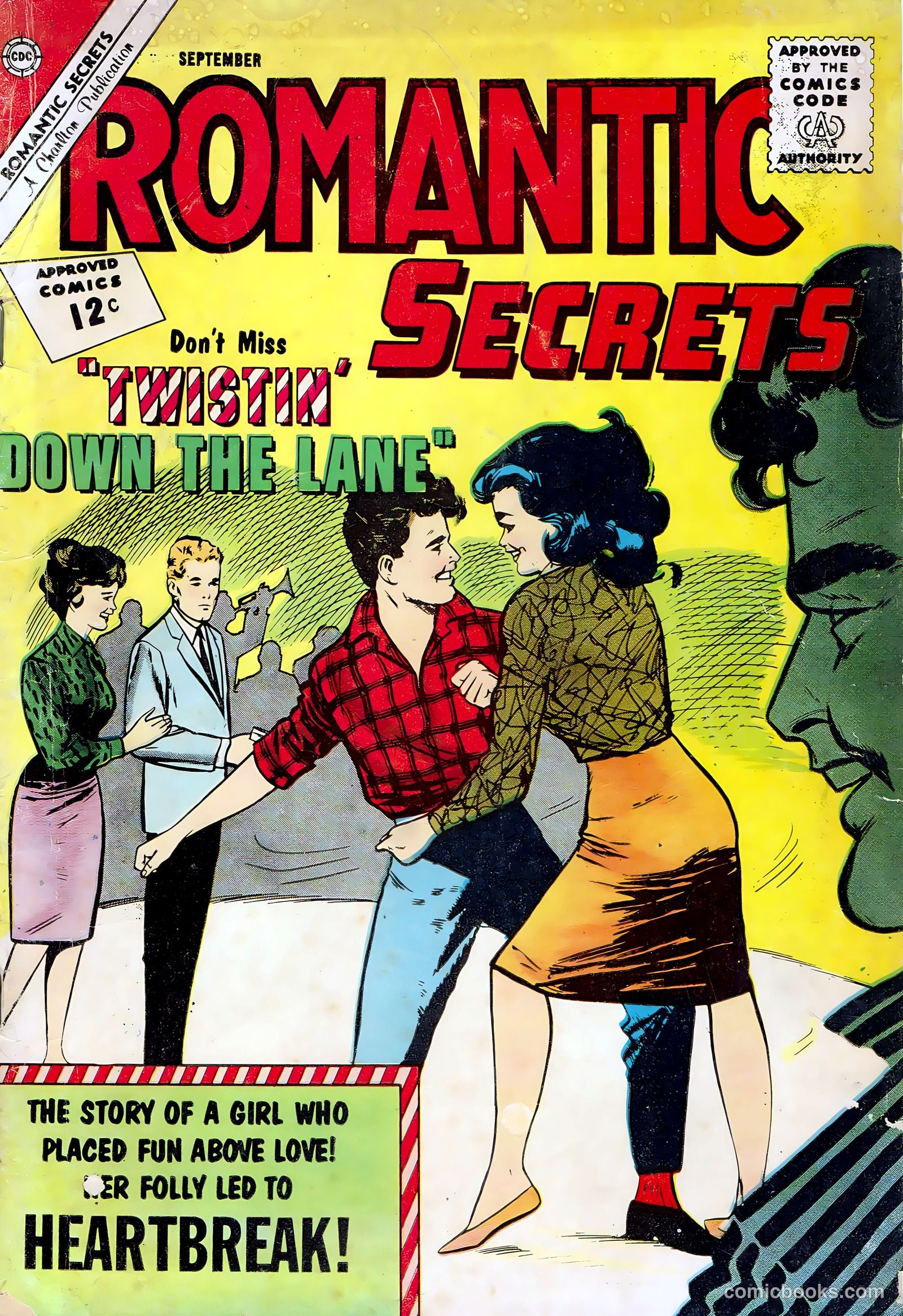 Romantic Secrets #40 cover
