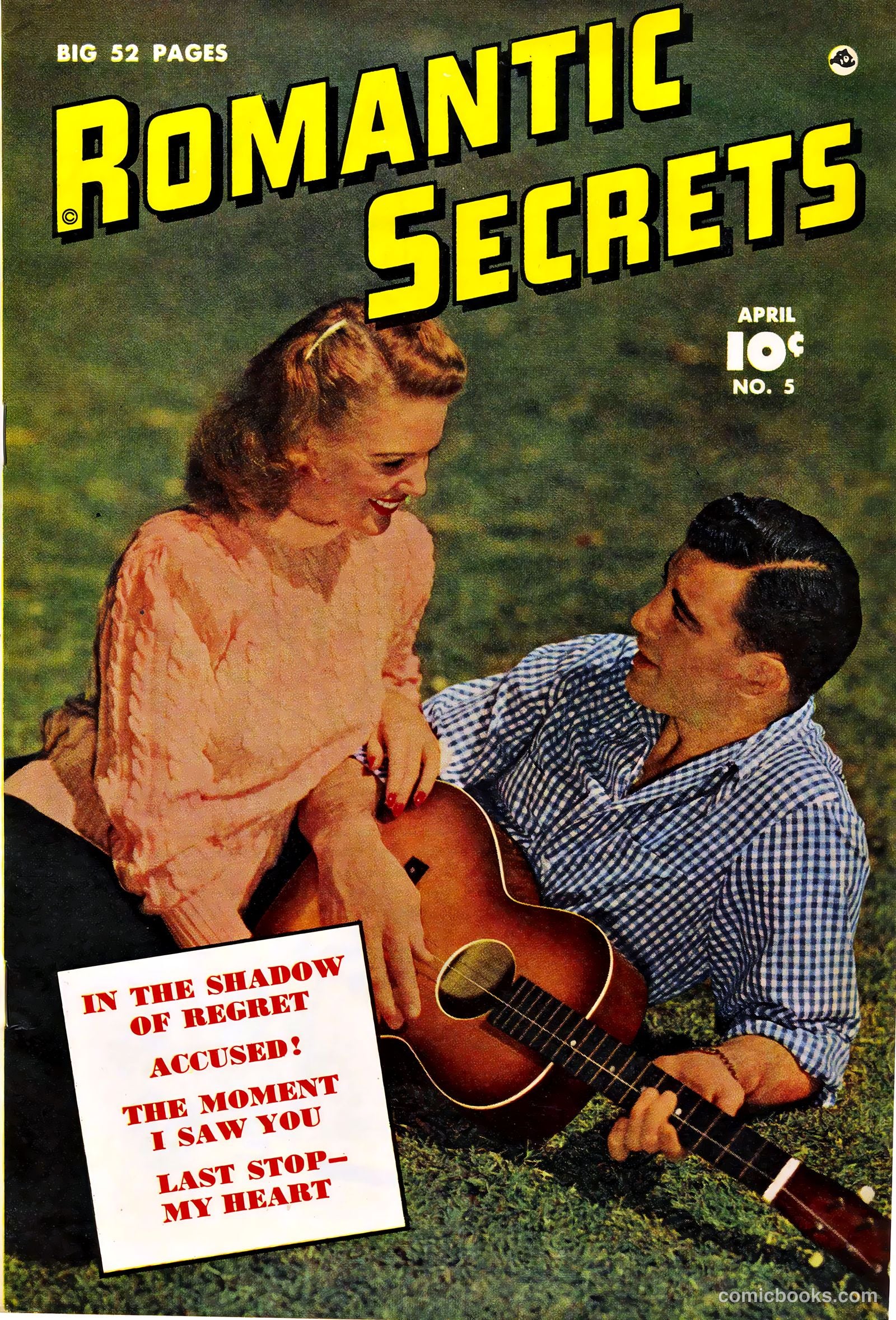 Romantic Secrets #5 (1950) — page 1 of 52