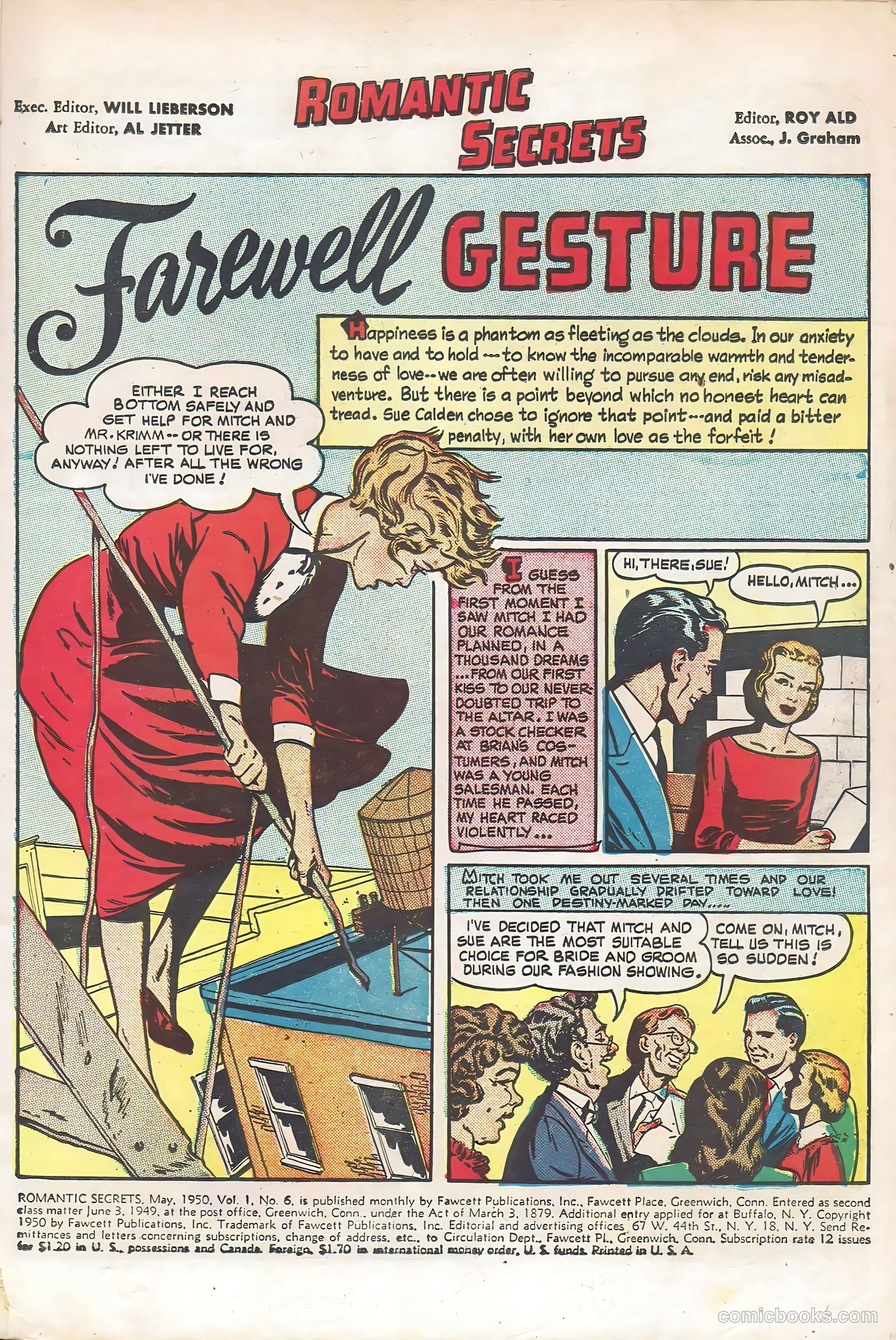 Romantic Secrets #6 (1950) — page 3 of 43