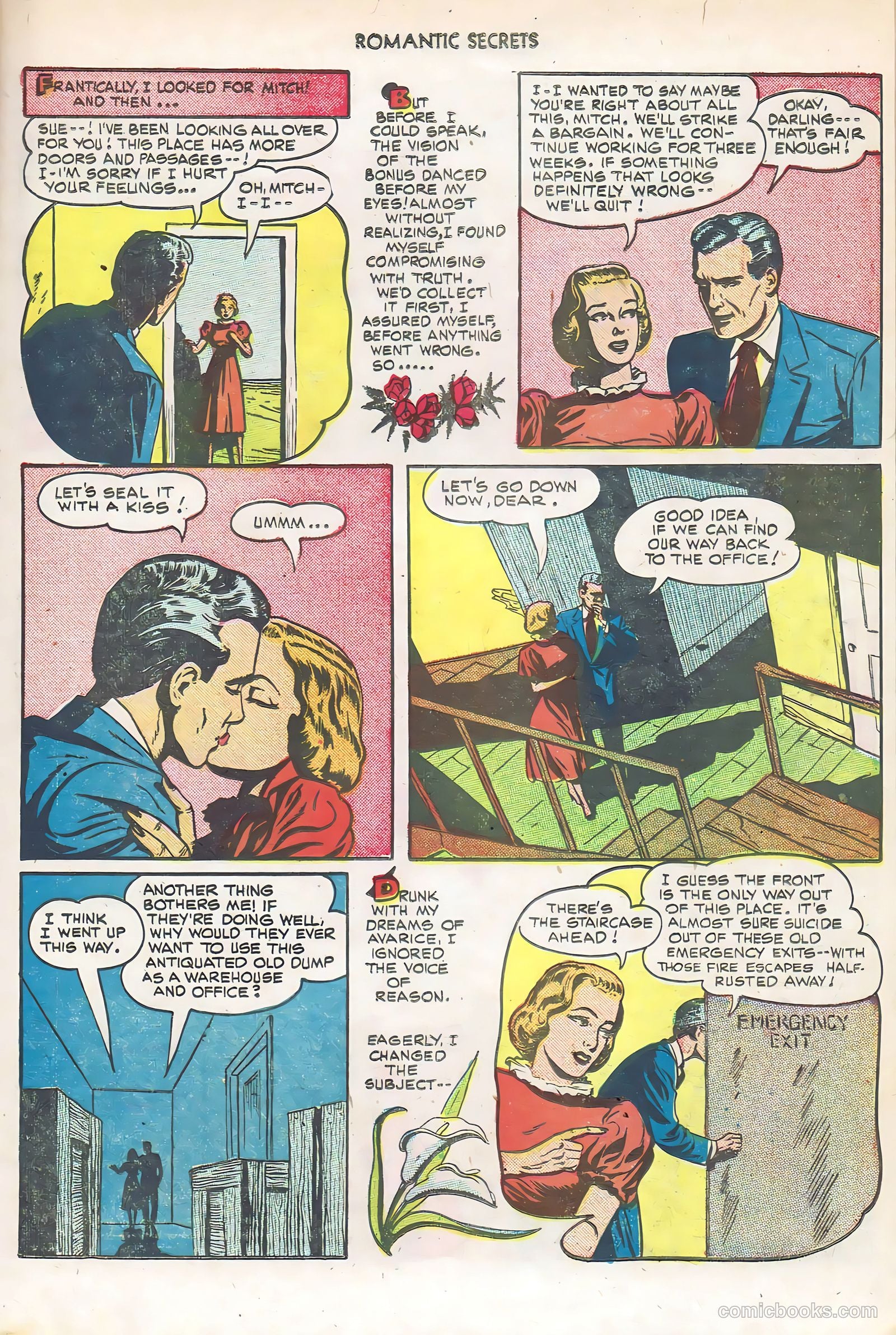 Romantic Secrets #6 (1950) — page 11 of 43