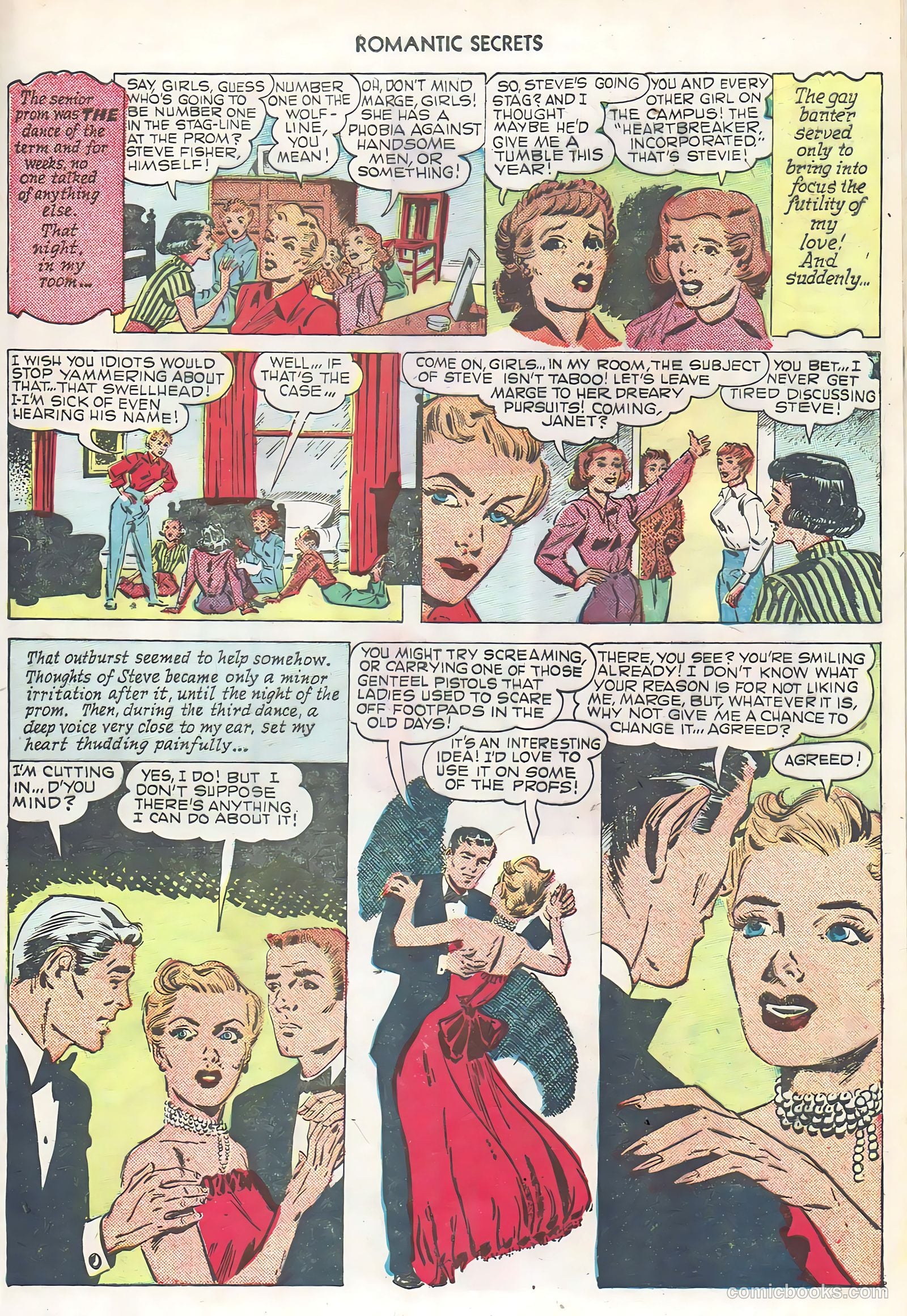 Romantic Secrets #6 (1950) — page 17 of 43
