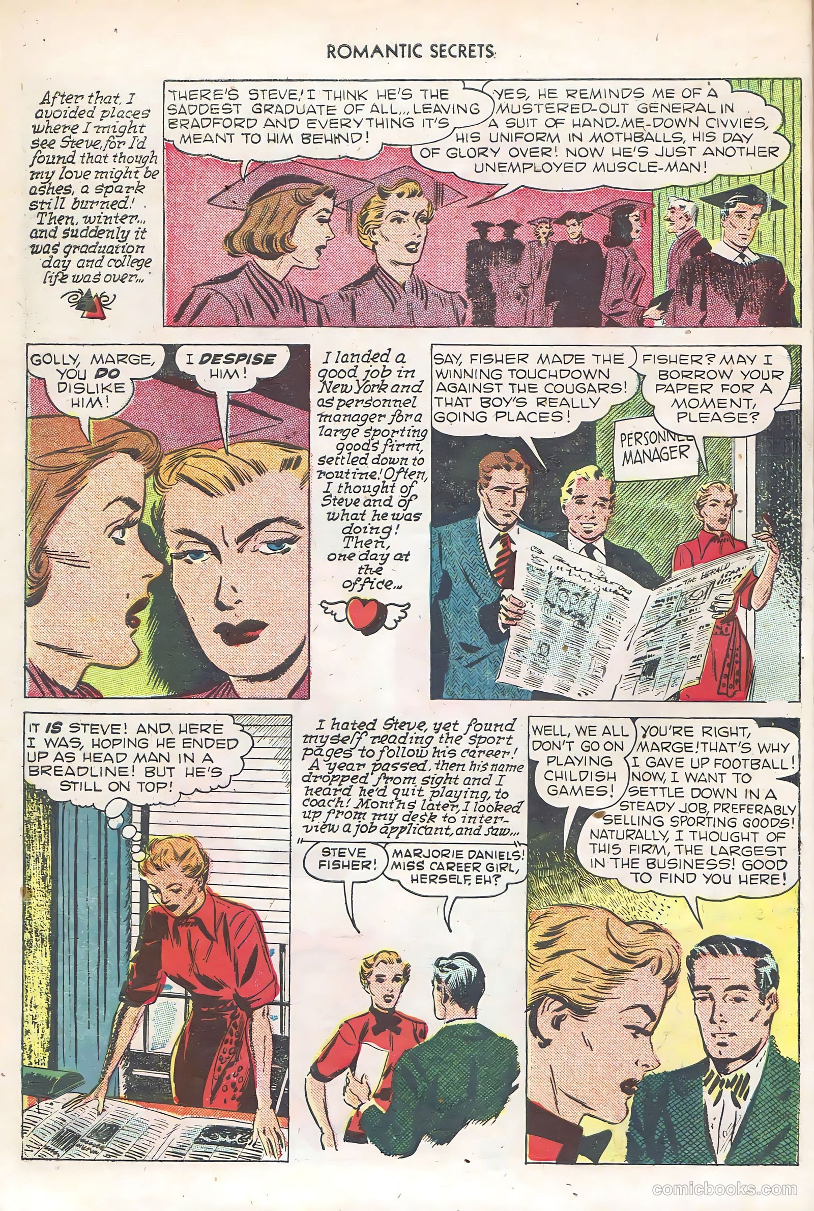 Romantic Secrets #6 (1950) — page 20 of 43