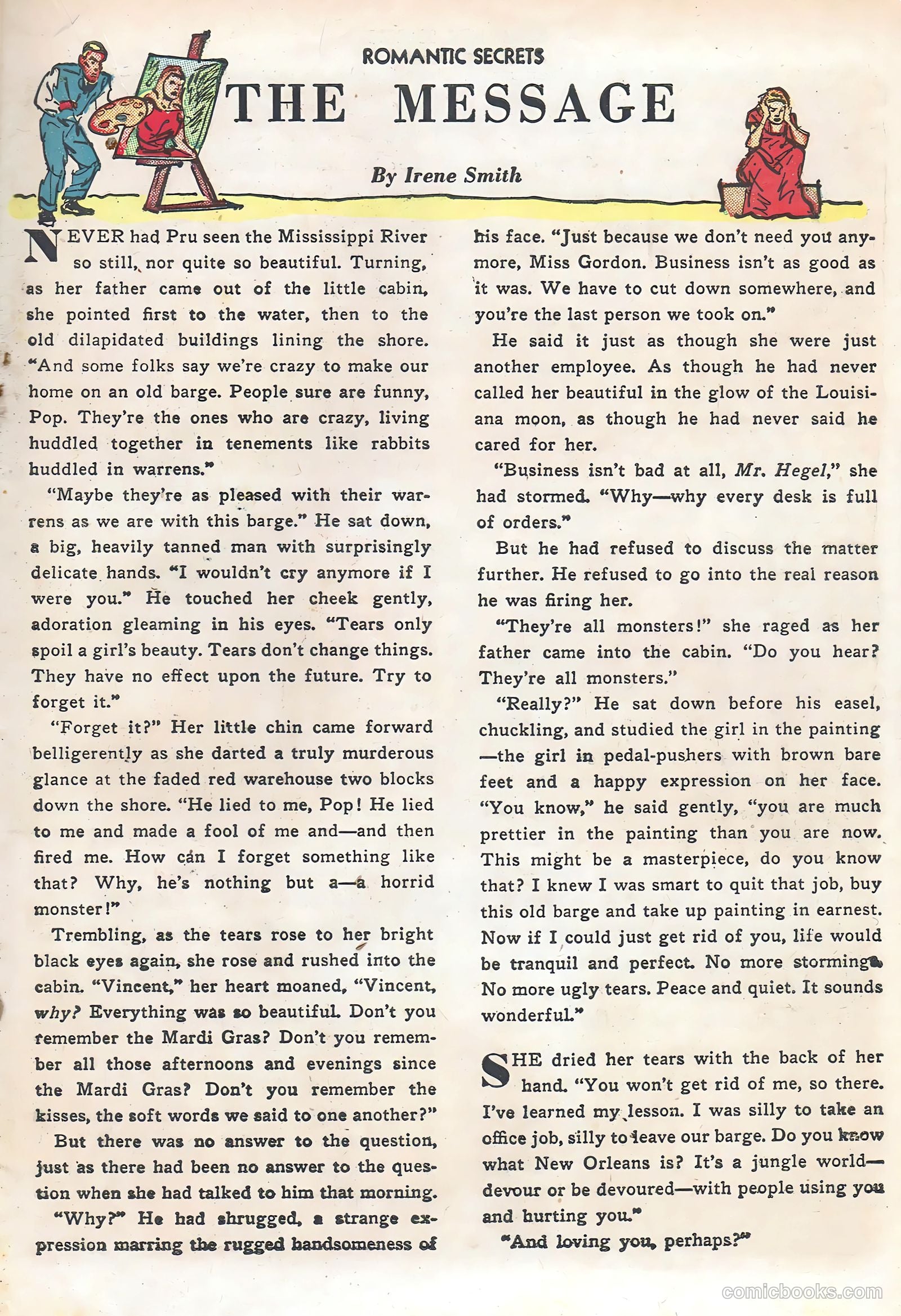 Romantic Secrets #6 (1950) — page 27 of 43