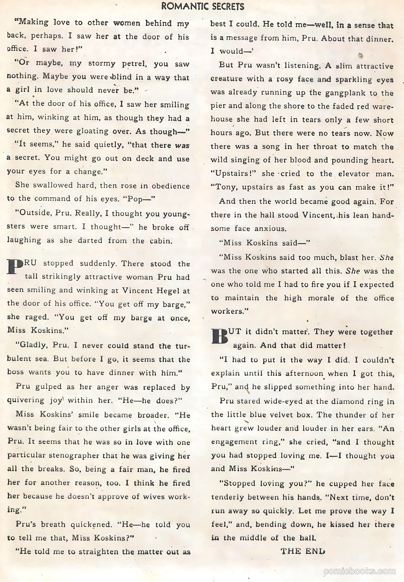 Romantic Secrets #6 (1950) — page 28 of 43