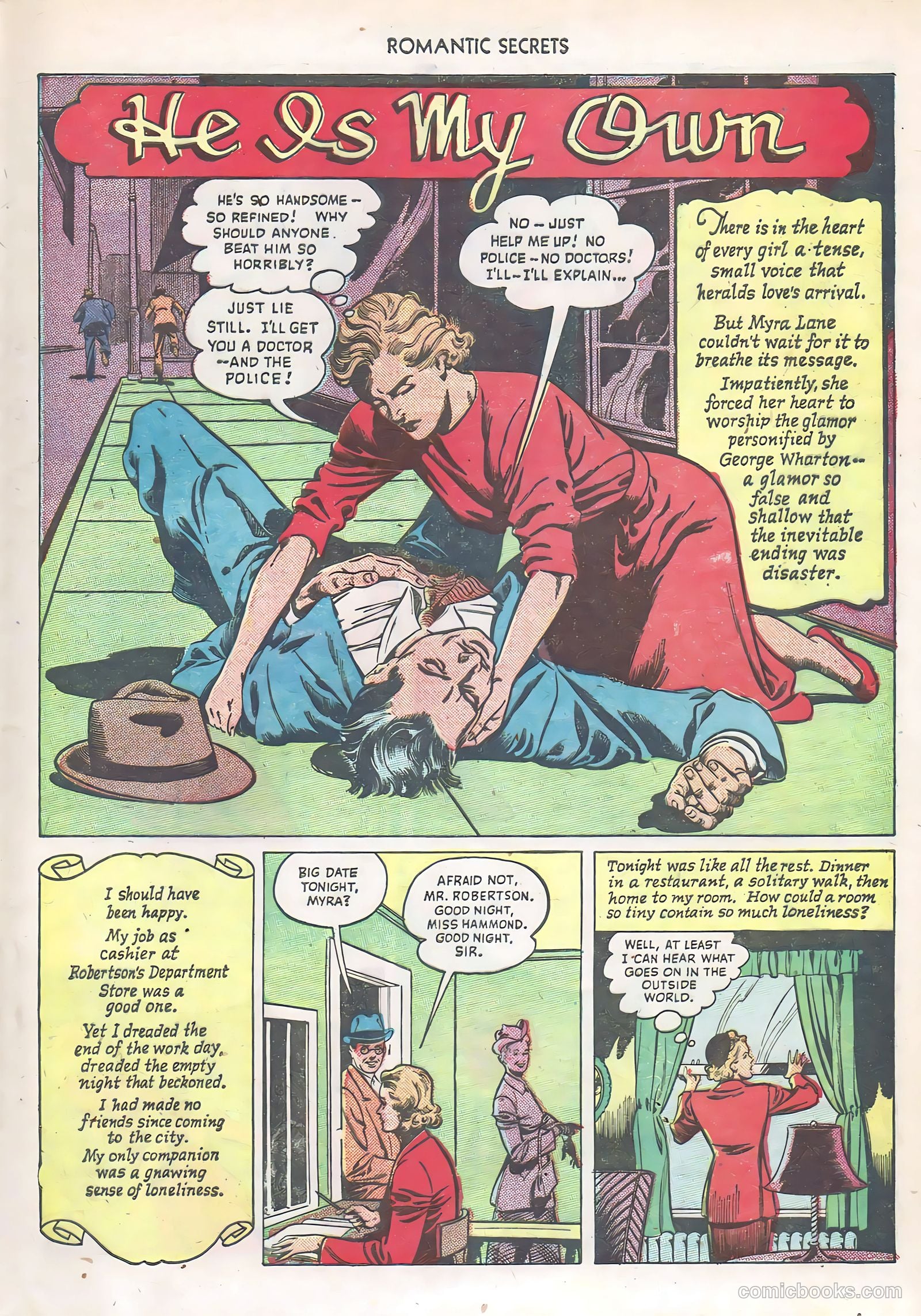 Romantic Secrets #6 (1950) — page 29 of 43