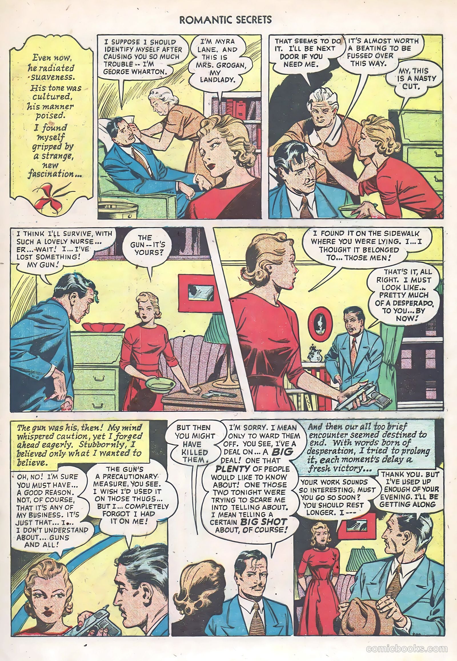 Romantic Secrets #6 (1950) — page 31 of 43
