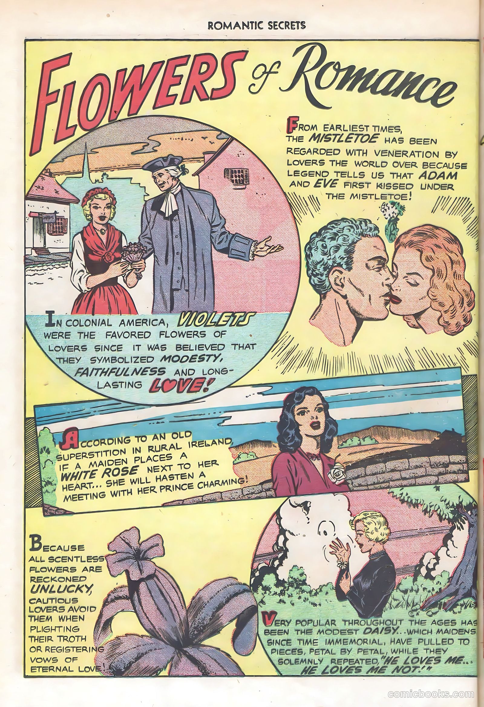 Romantic Secrets #6 (1950) — page 40 of 43