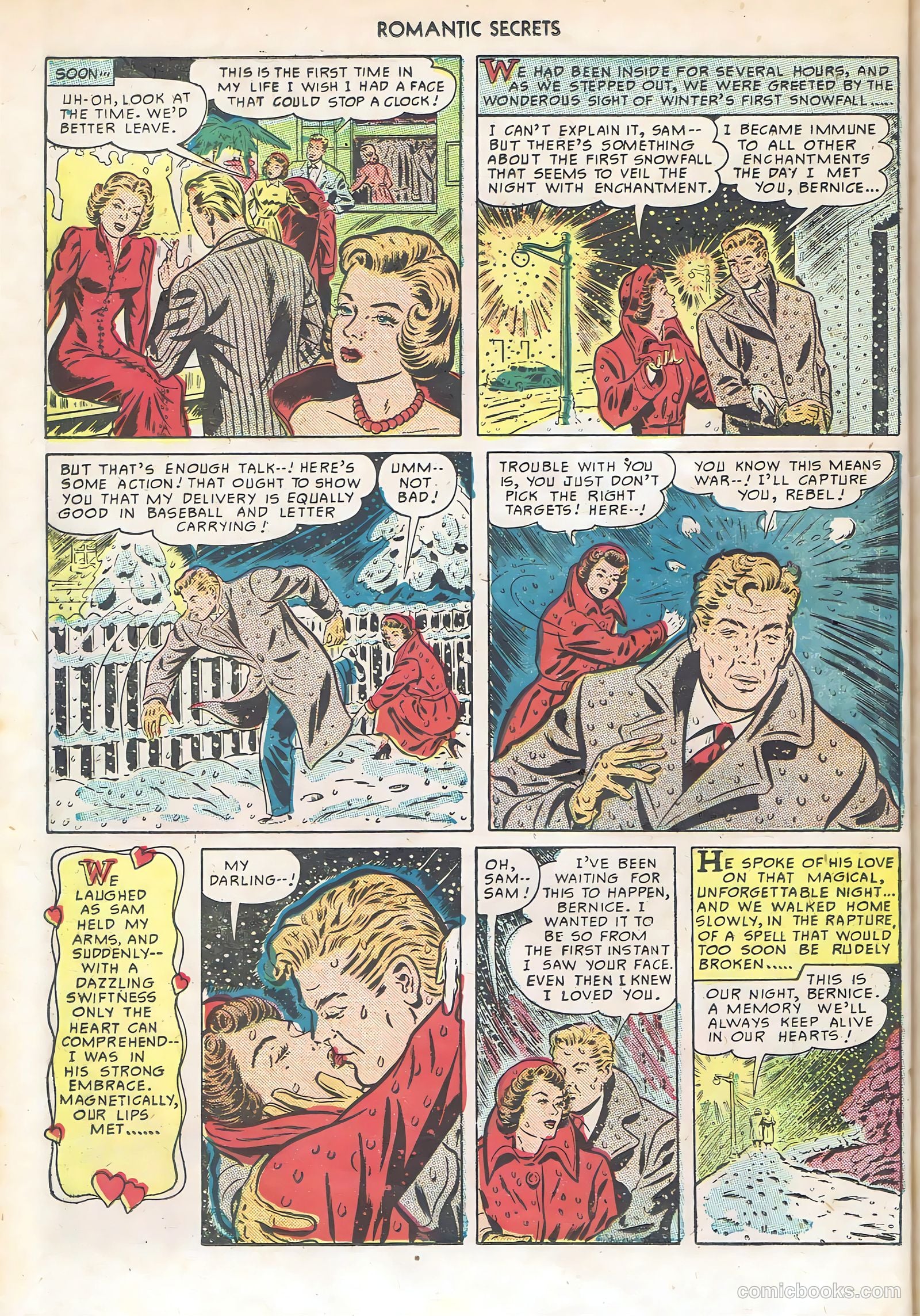 Romantic Secrets #6 (1950) — page 44 of 52