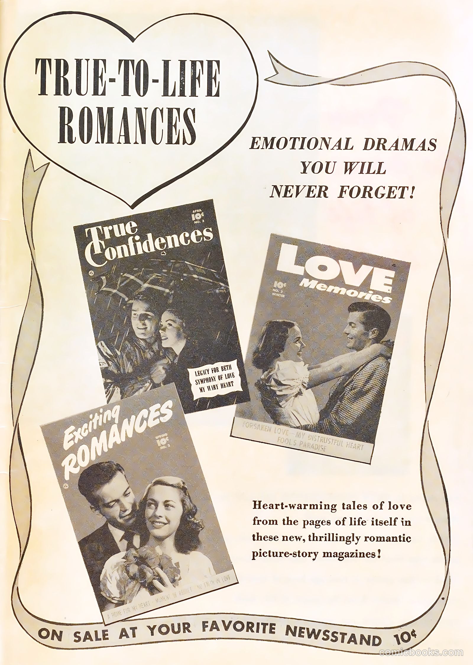 Romantic Secrets #6 (1950) — page 51 of 52