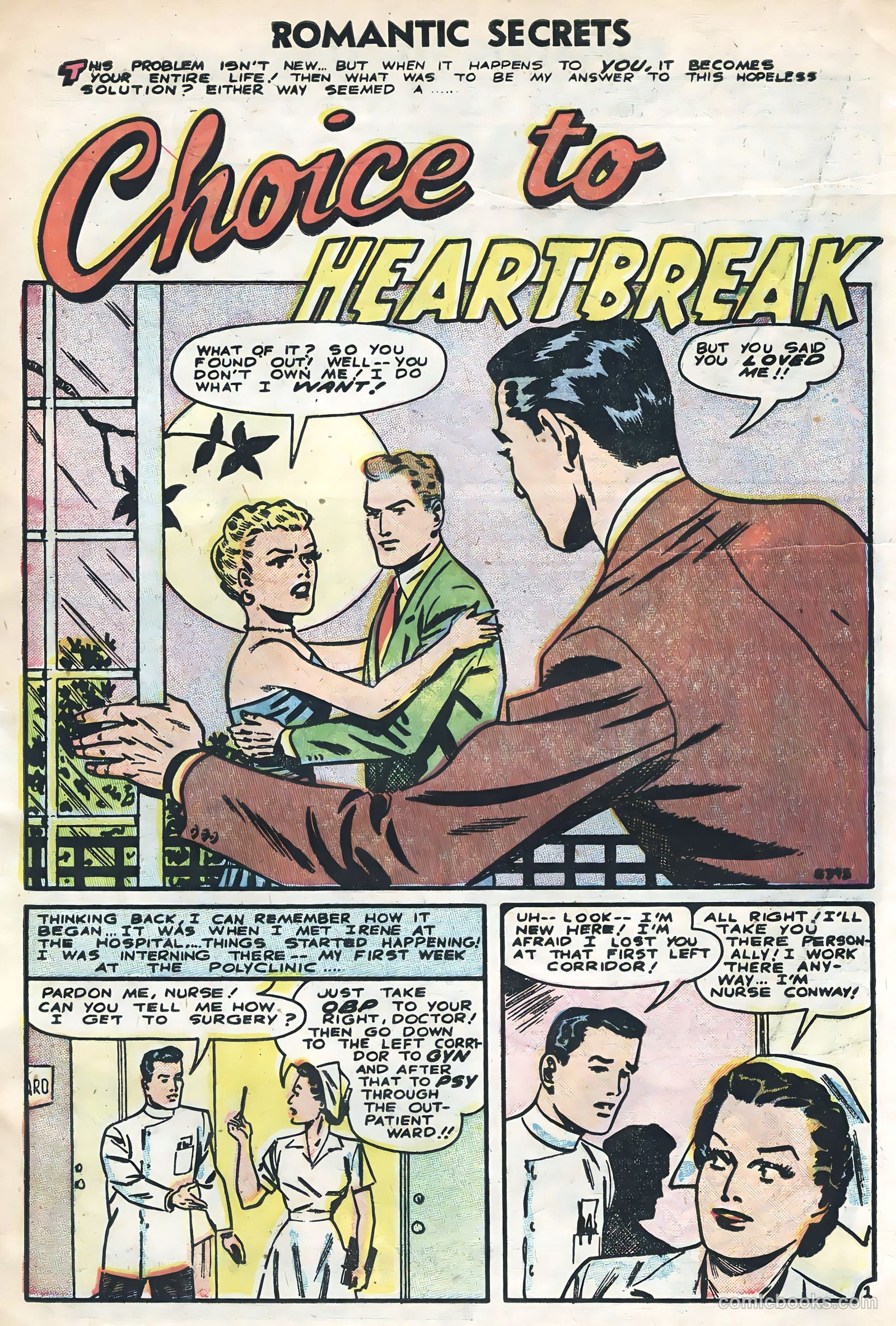 Romantic Secrets #6 (1956) — page 3 of 36