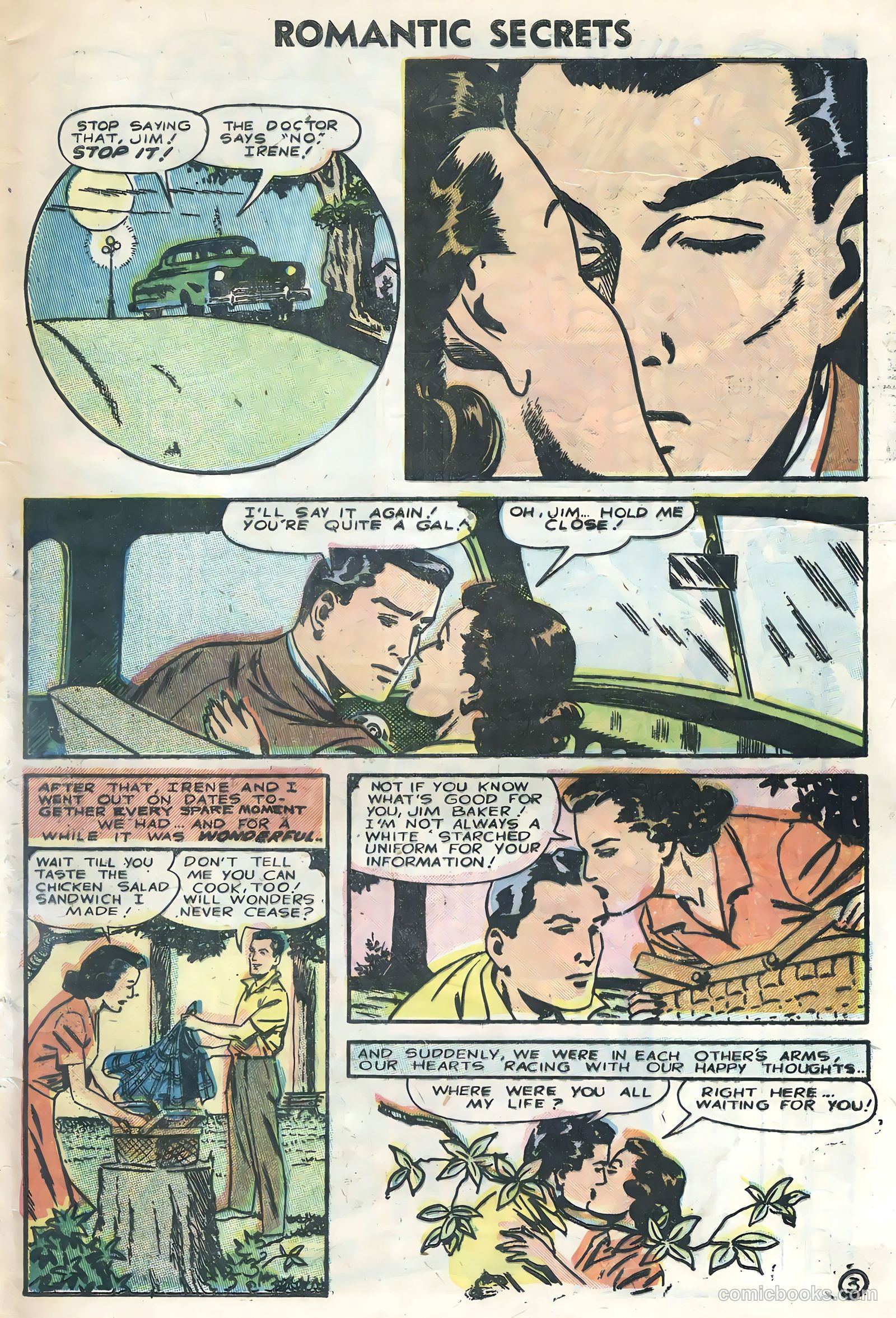 Romantic Secrets #6 (1956) — page 5 of 36
