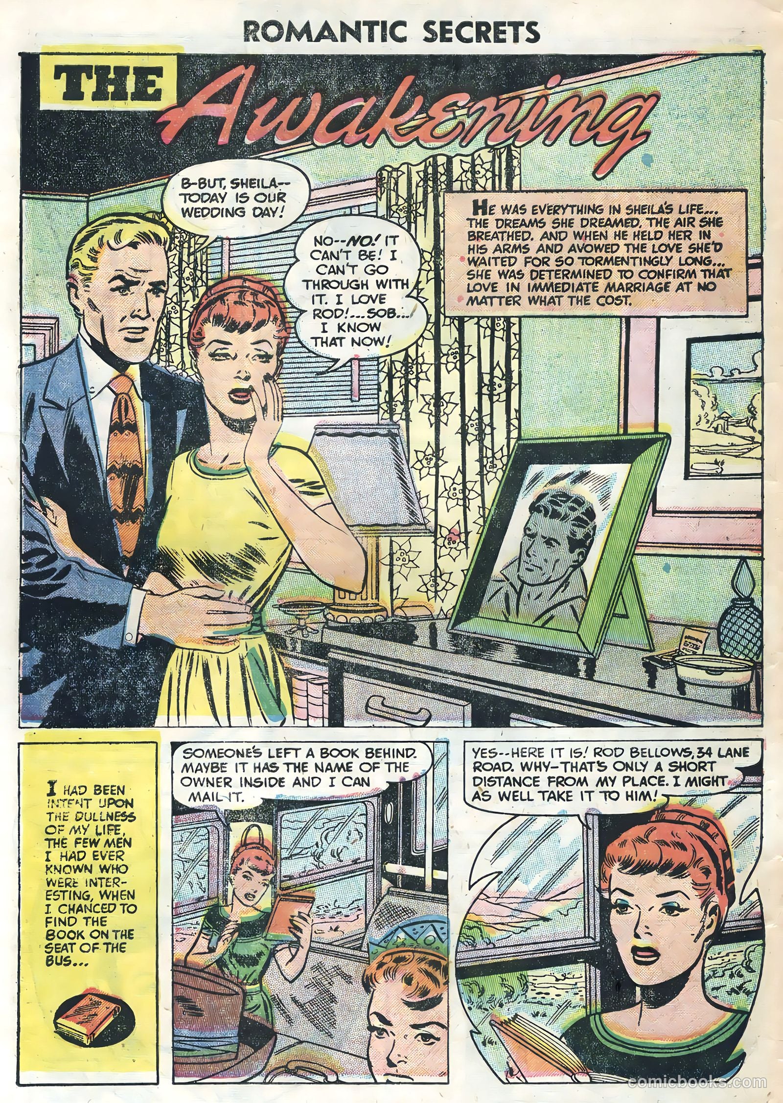 Romantic Secrets #6 (1956) — page 10 of 36