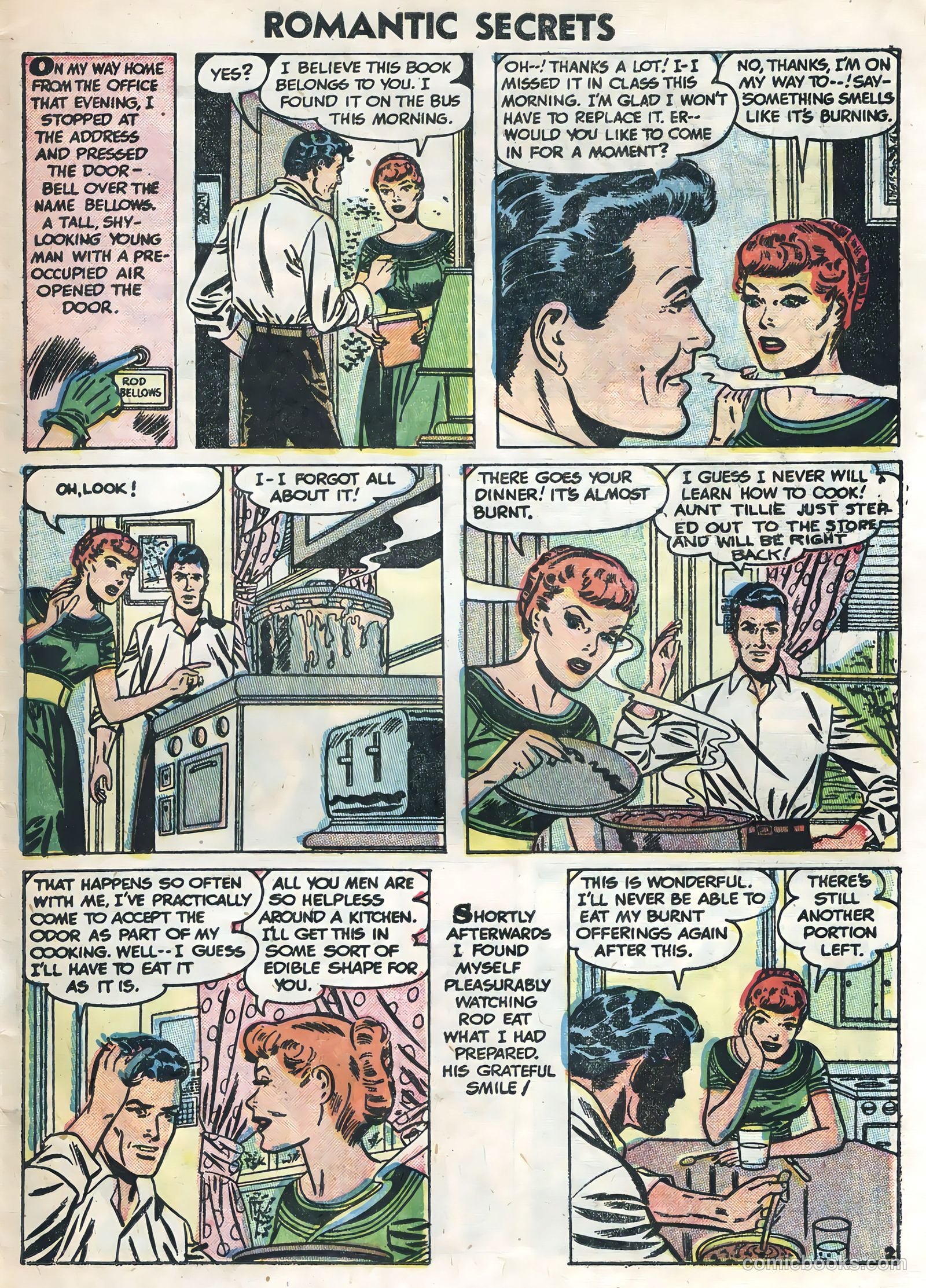 Romantic Secrets #6 (1956) — page 11 of 36