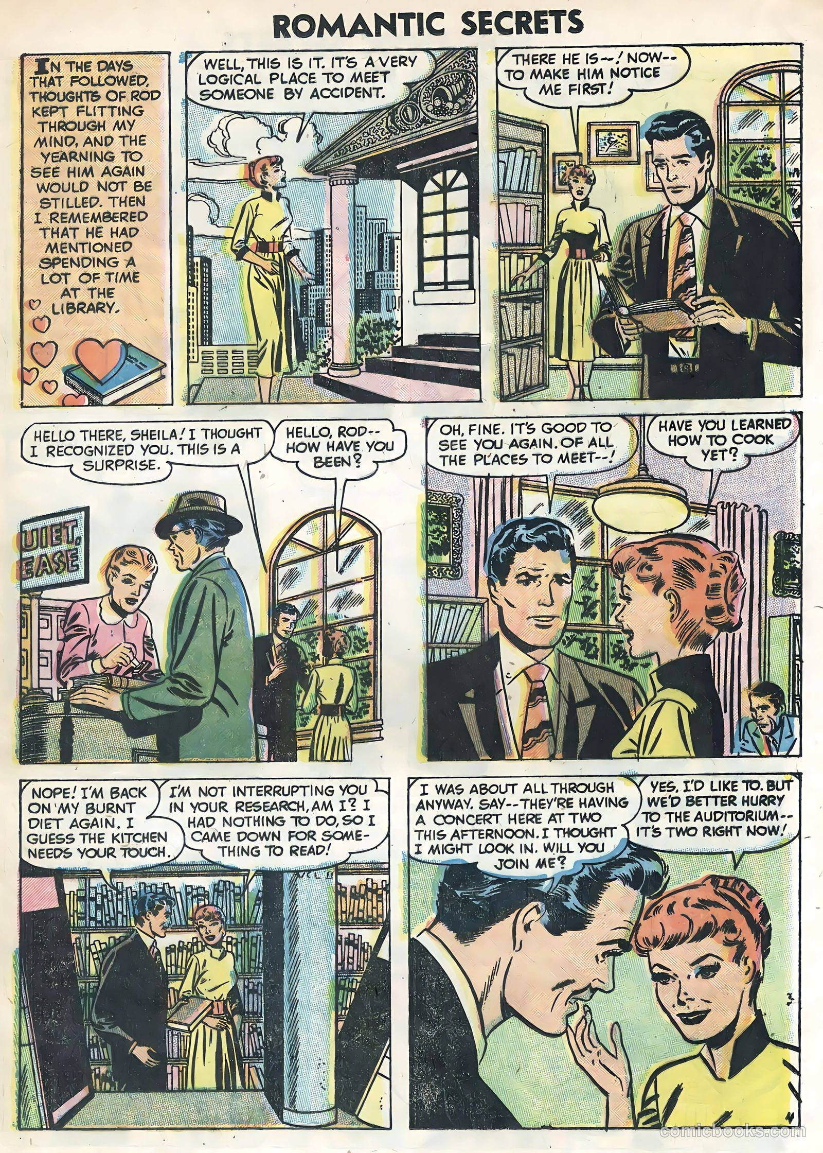 Romantic Secrets #6 (1956) — page 13 of 36