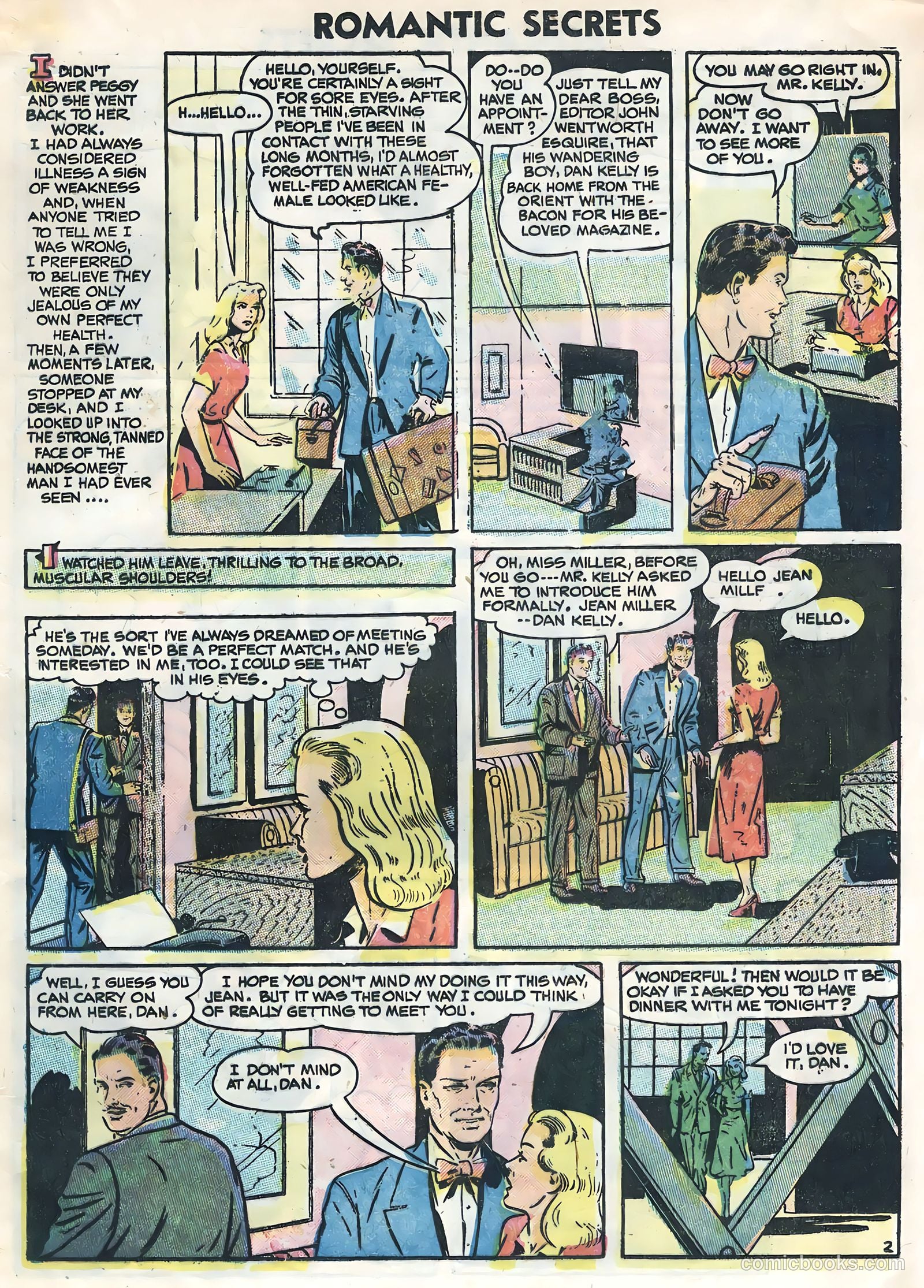 Romantic Secrets #6 (1956) — page 25 of 36