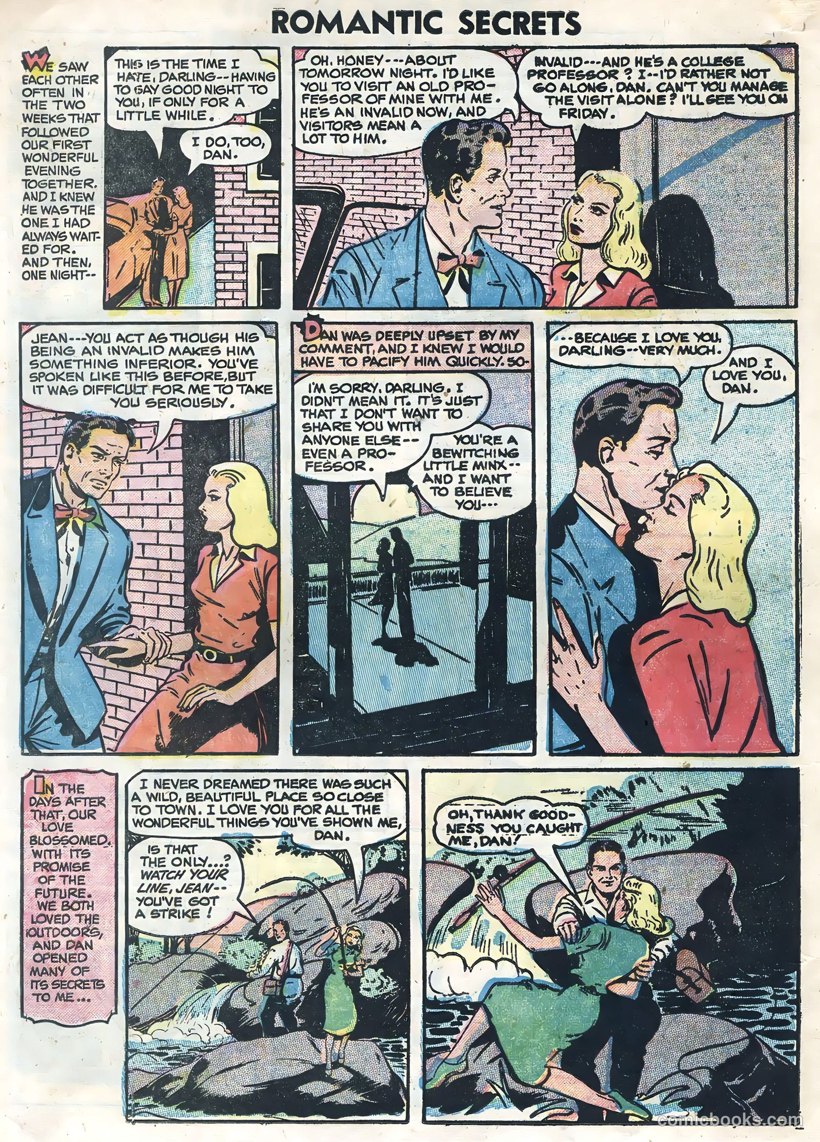 Romantic Secrets #6 (1956) — page 26 of 36