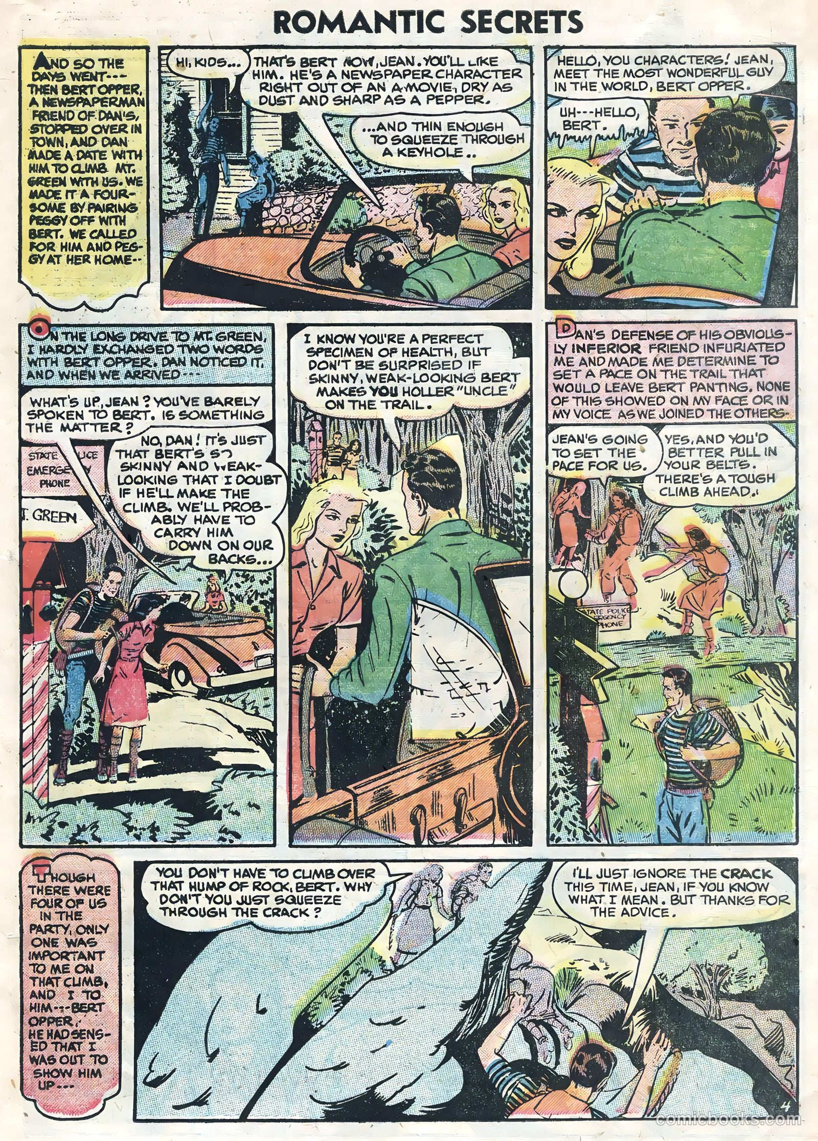 Romantic Secrets #6 (1956) — page 27 of 36
