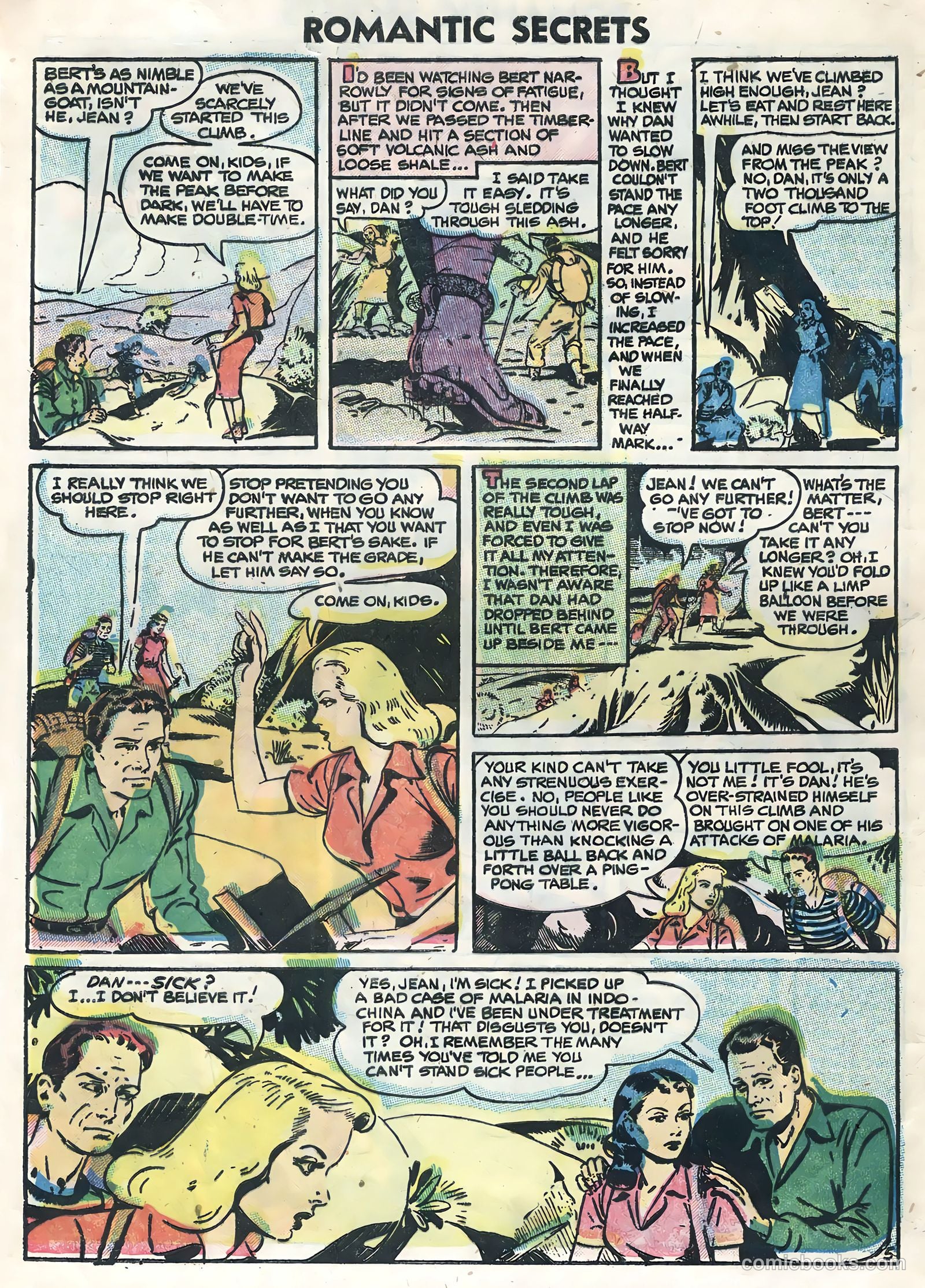 Romantic Secrets #6 (1956) — page 28 of 36