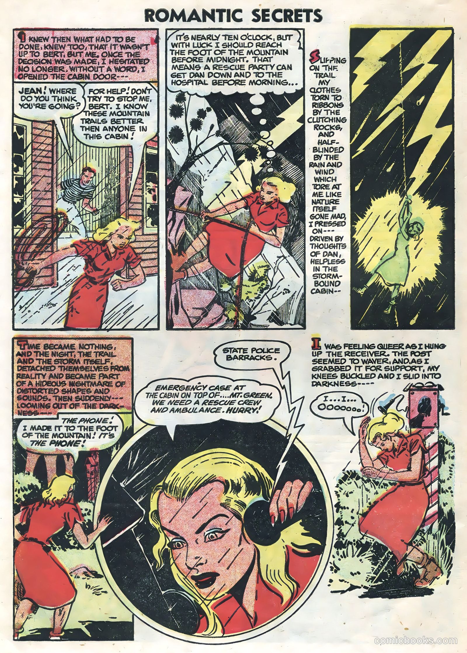 Romantic Secrets #6 (1956) — page 30 of 36