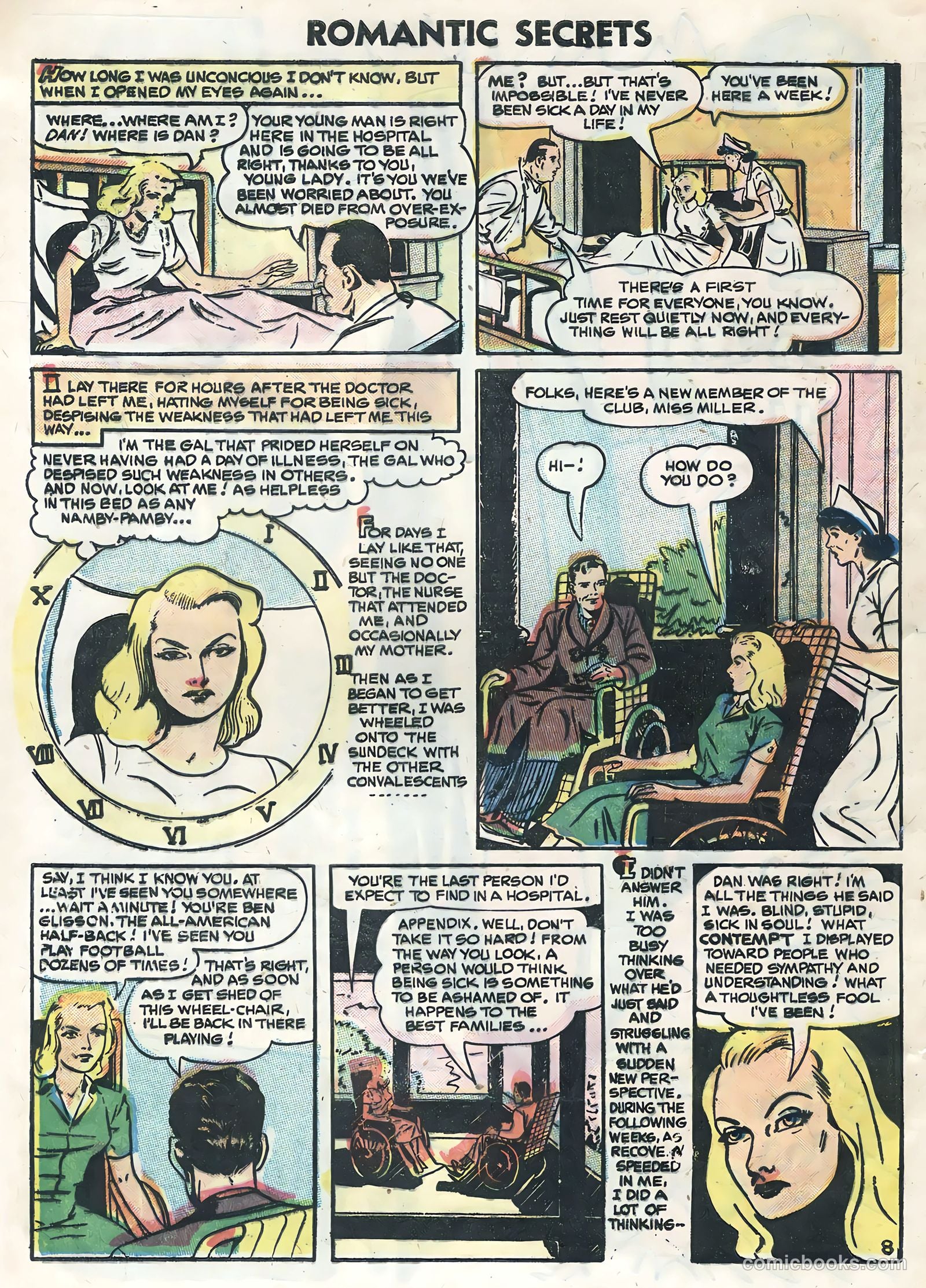 Romantic Secrets #6 (1956) — page 32 of 36