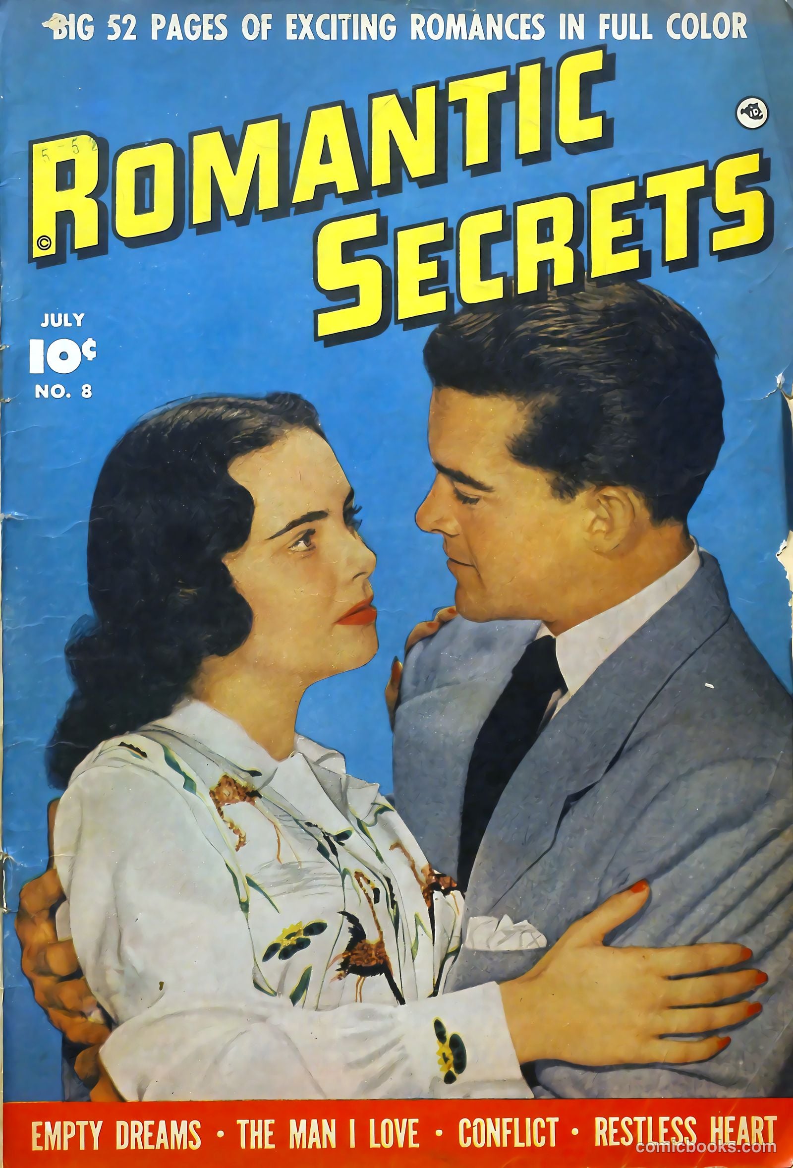 Romantic Secrets #8 (1950) — page 1 of 52