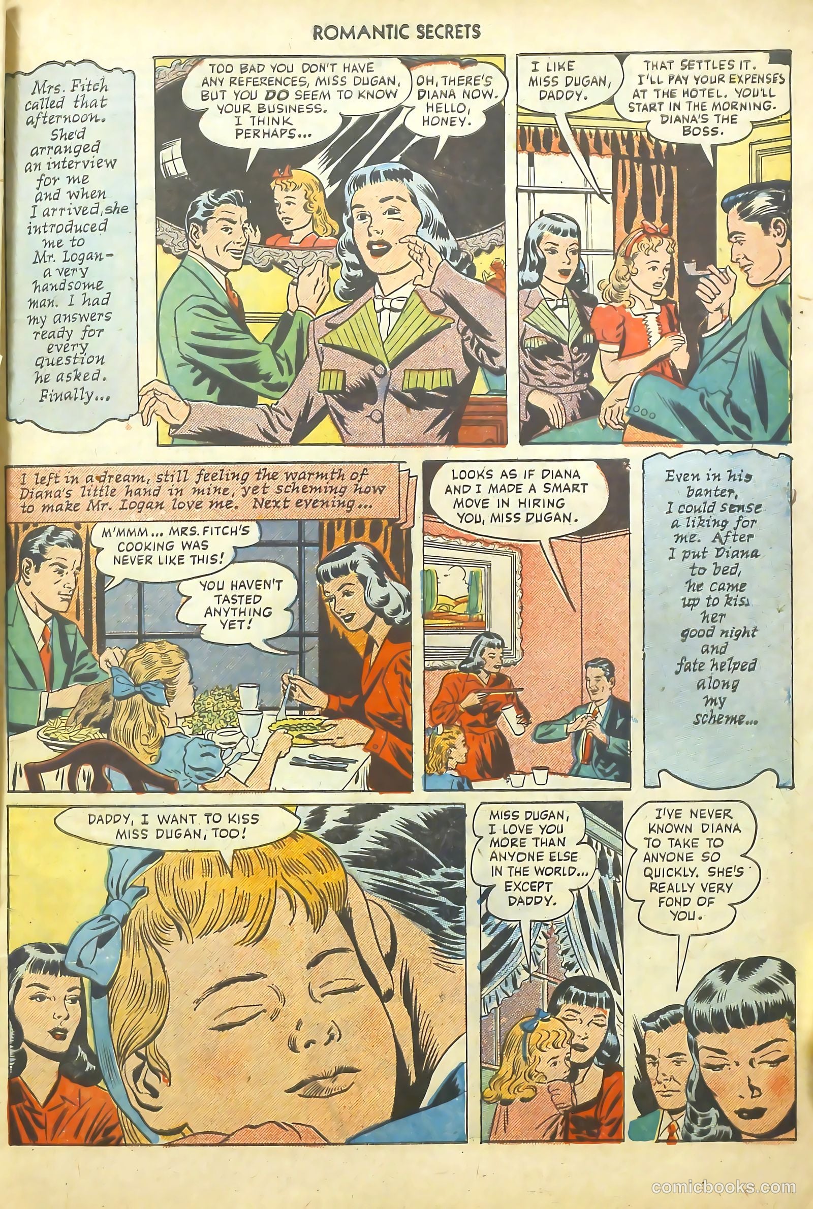Romantic Secrets #8 (1950) — page 29 of 52