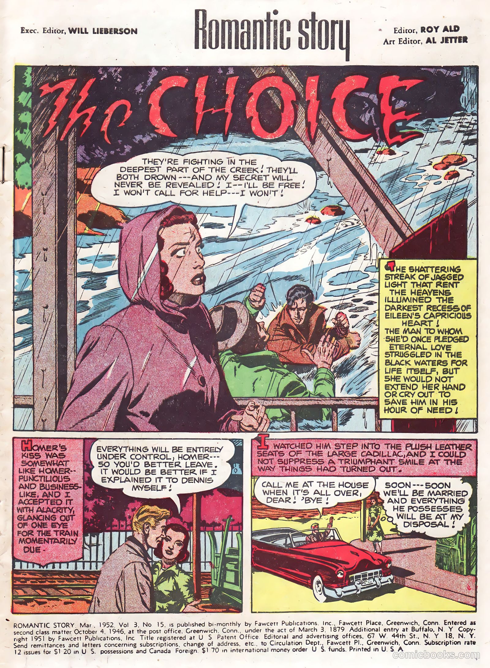 Romantic Story #15 (1952) — page 2 of 34