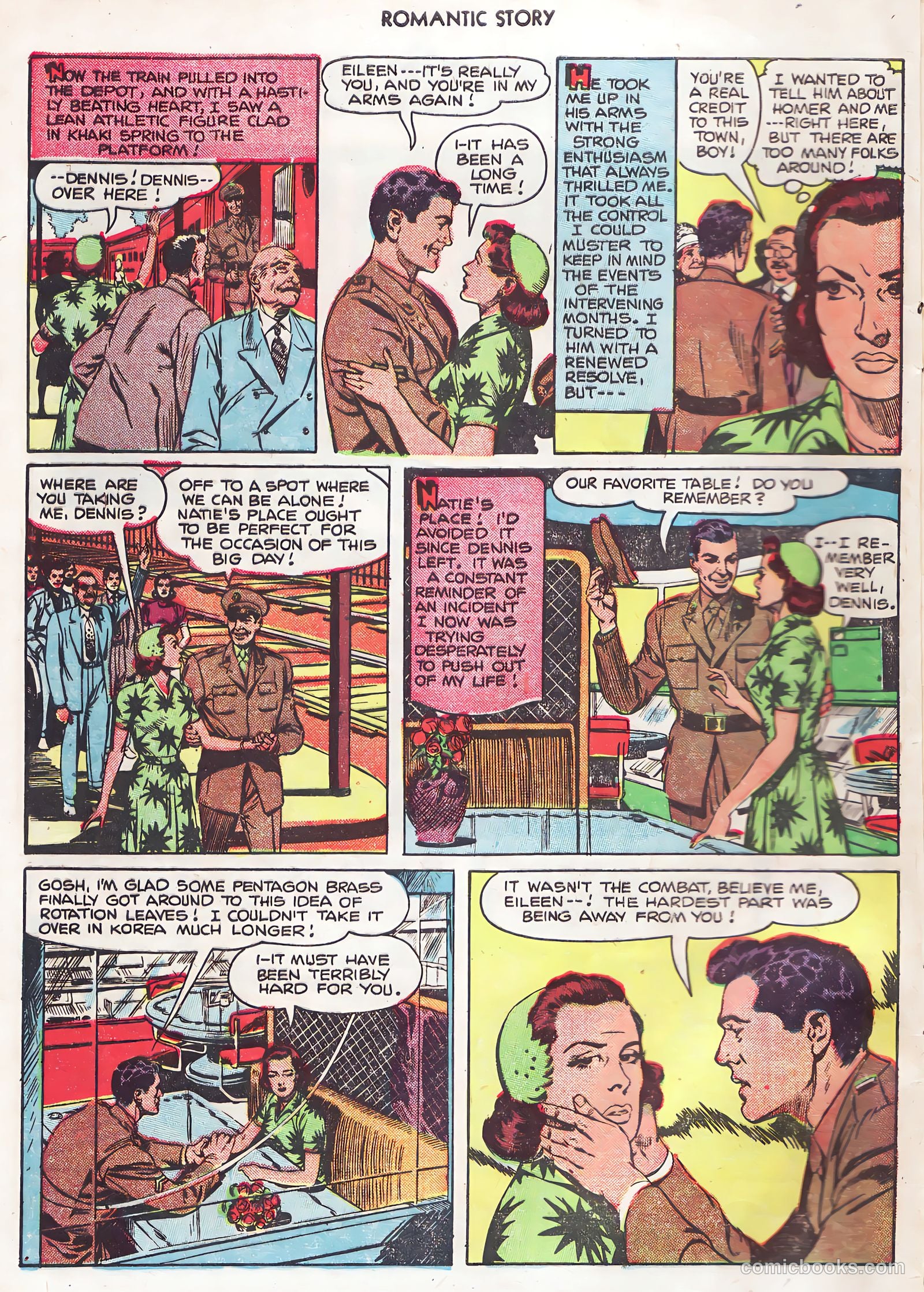 Romantic Story #15 (1952) — page 3 of 34