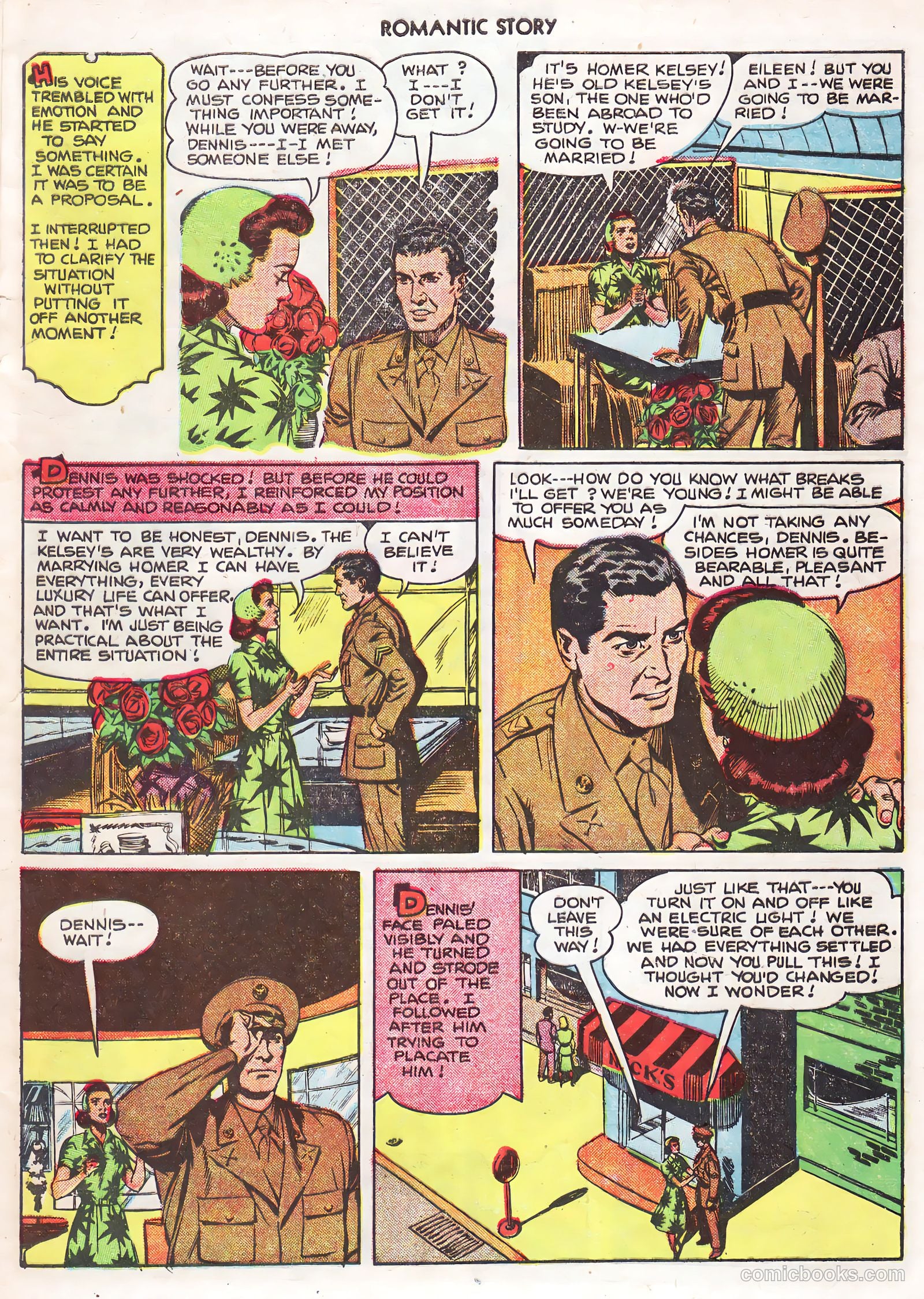 Romantic Story #15 (1952) — page 4 of 34