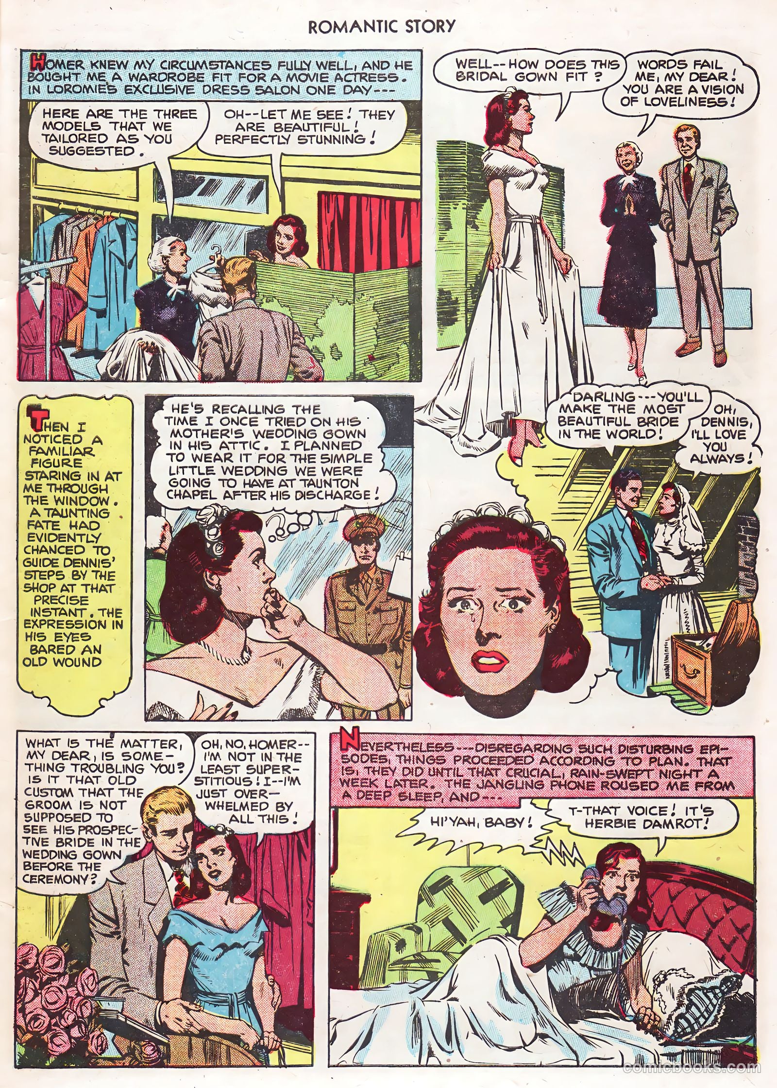 Romantic Story #15 (1952) — page 6 of 34