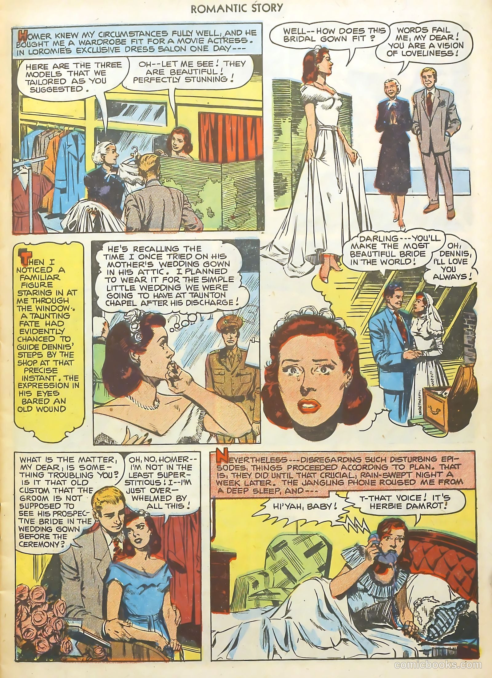 Romantic Story #15 (1952) — page 7 of 34
