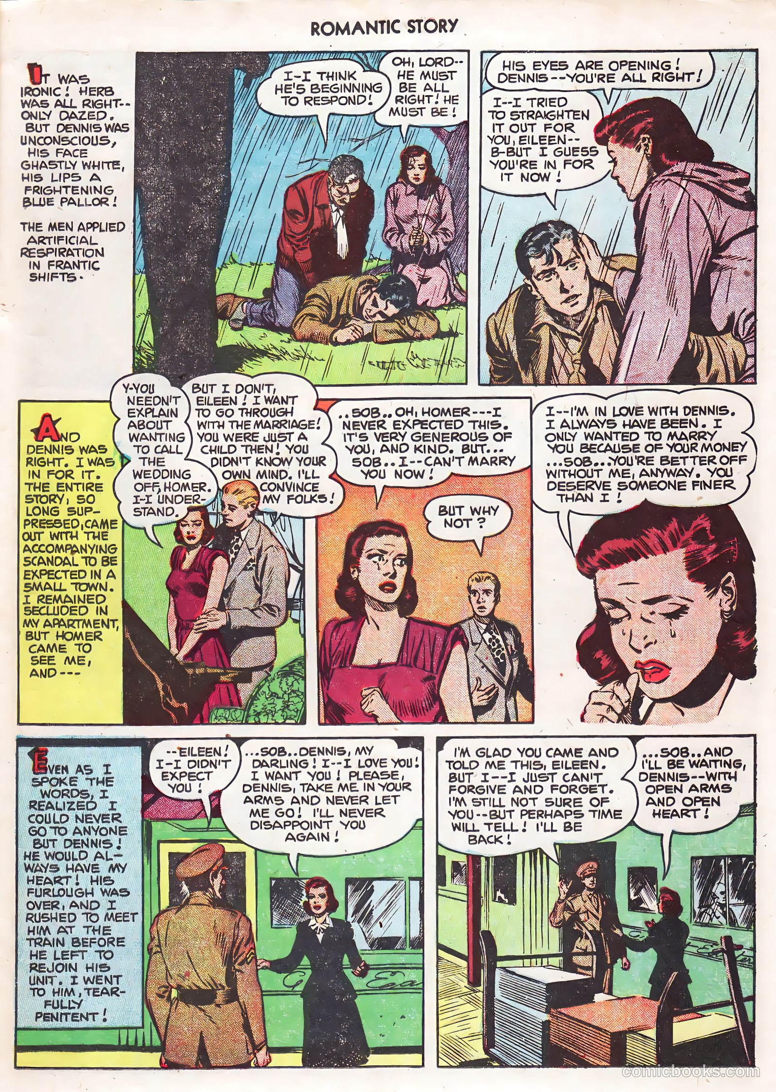 Romantic Story #15 (1952) — page 12 of 34