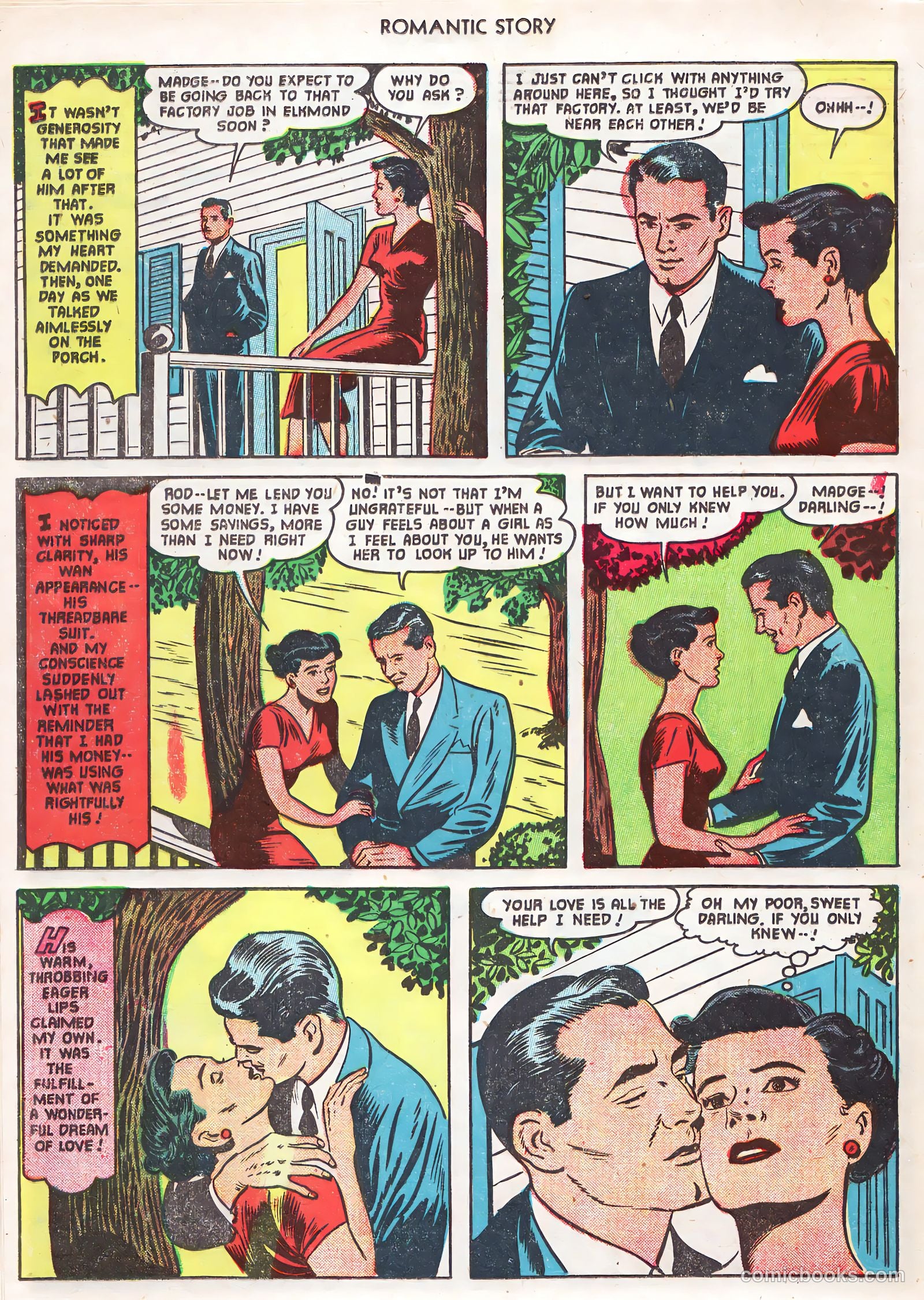 Romantic Story #15 (1952) — page 19 of 34
