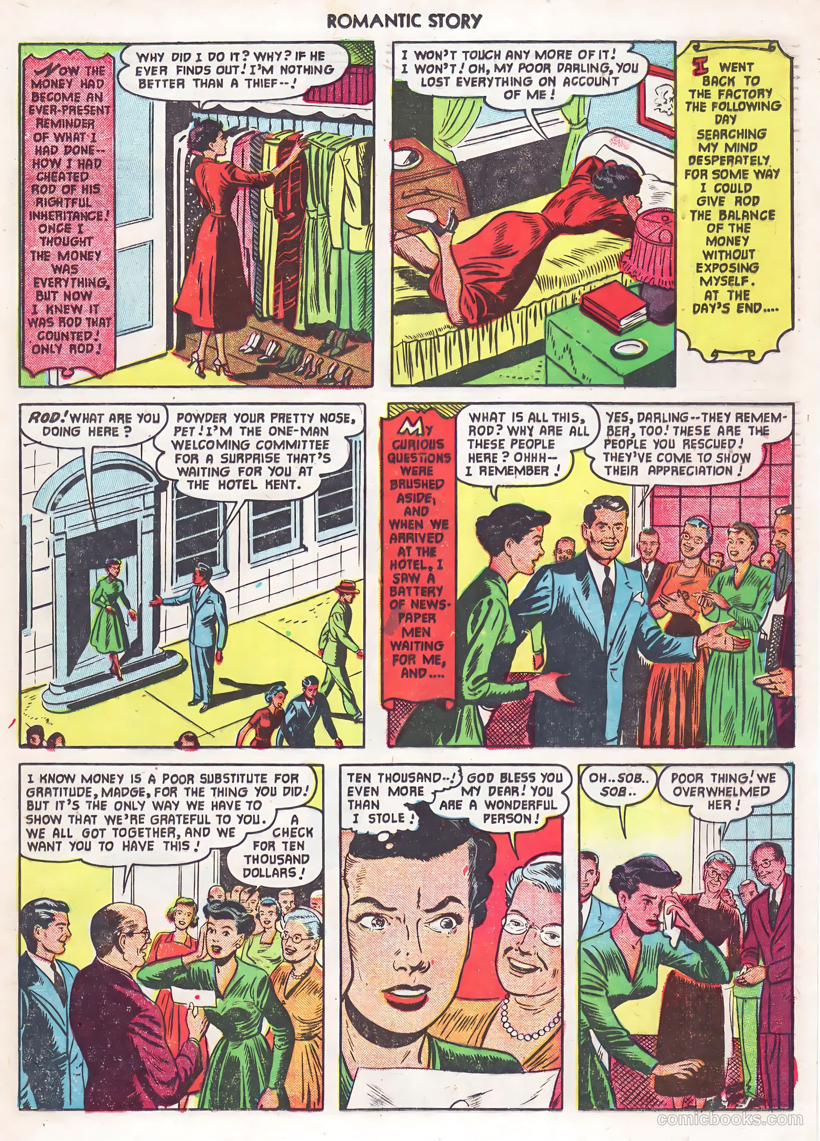 Romantic Story #15 (1952) — page 20 of 34