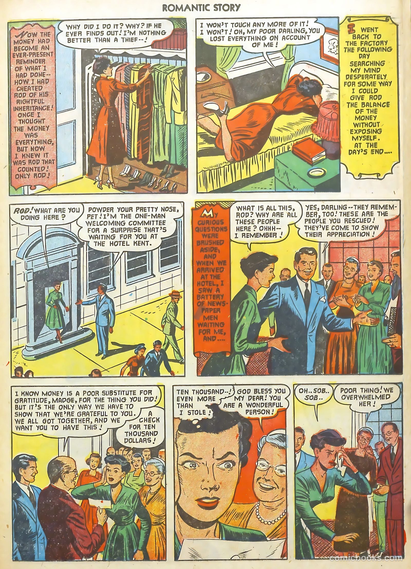Romantic Story #15 (1952) — page 21 of 34