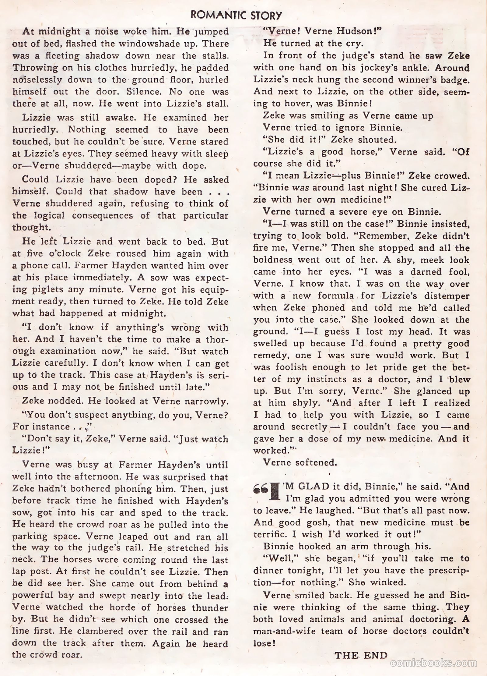 Romantic Story #15 (1952) — page 23 of 34