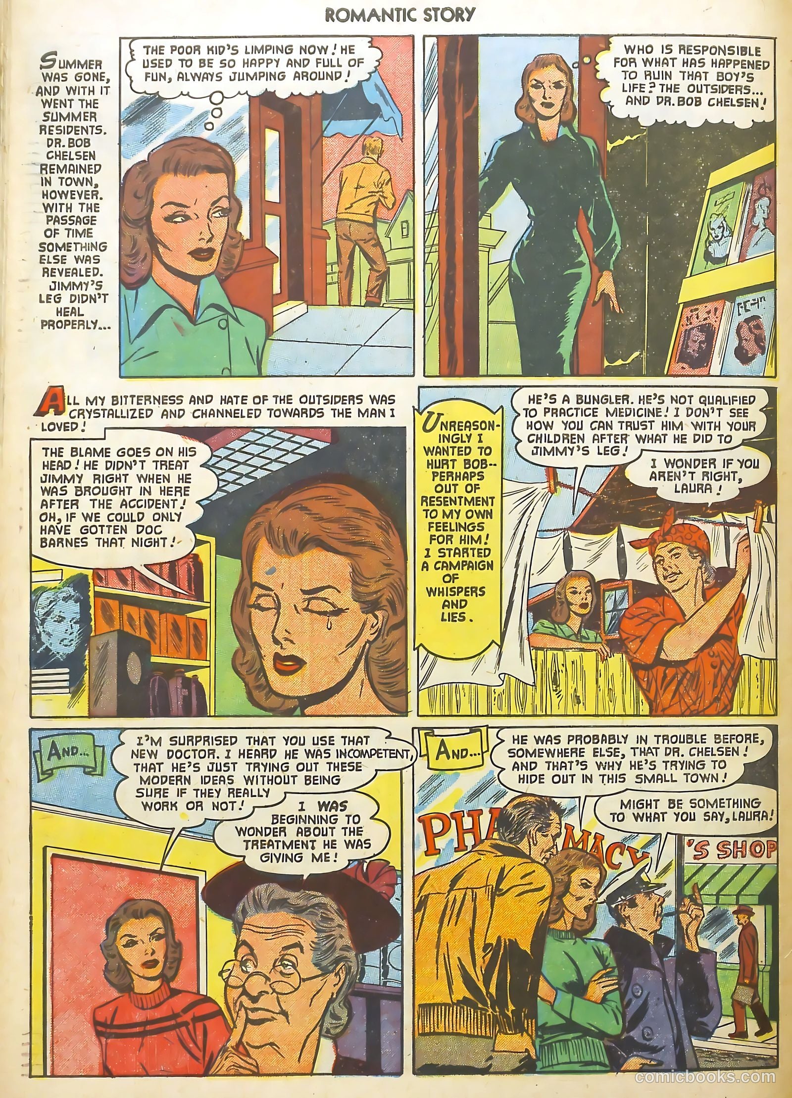 Romantic Story #15 (1952) — page 32 of 34