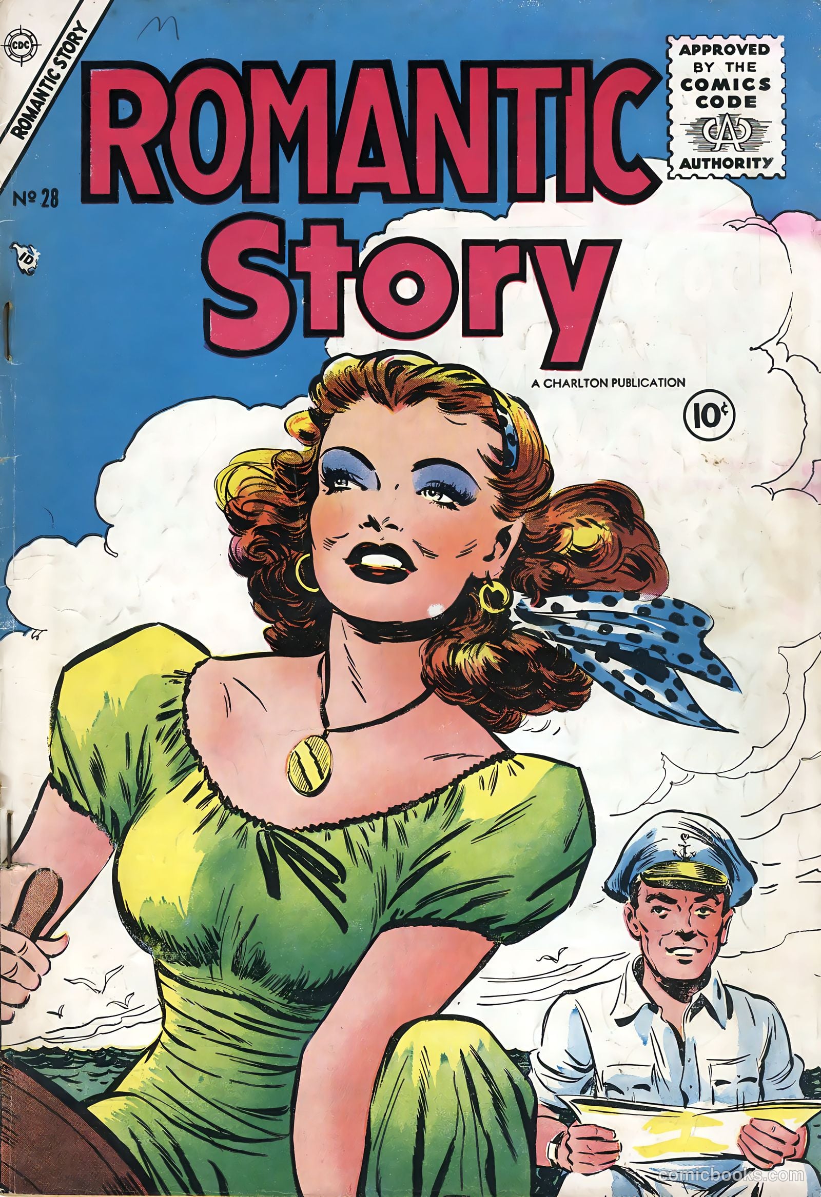 Romantic Story #28 cover