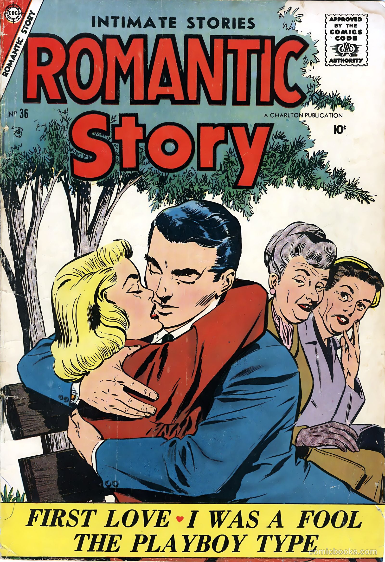Romantic Story #36 cover