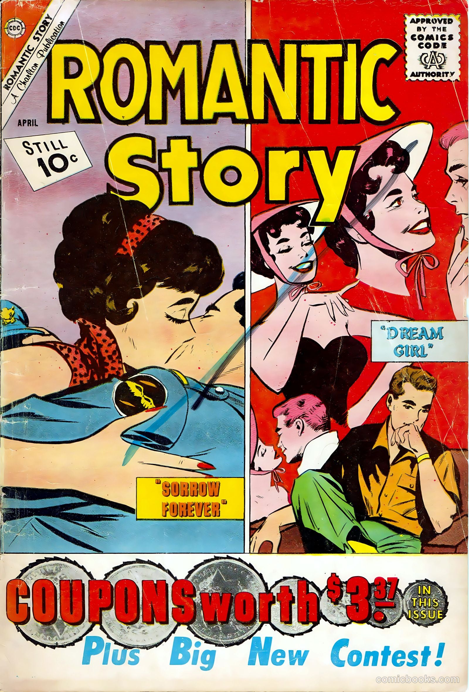 Romantic Story #54 cover
