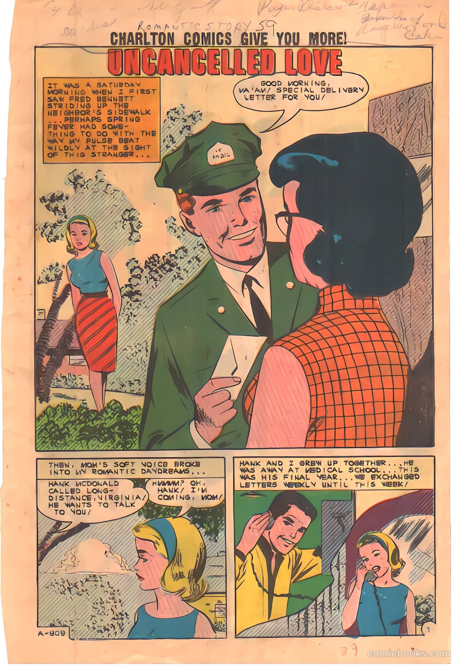 Romantic Story #59 (1962) — page 2 of 33