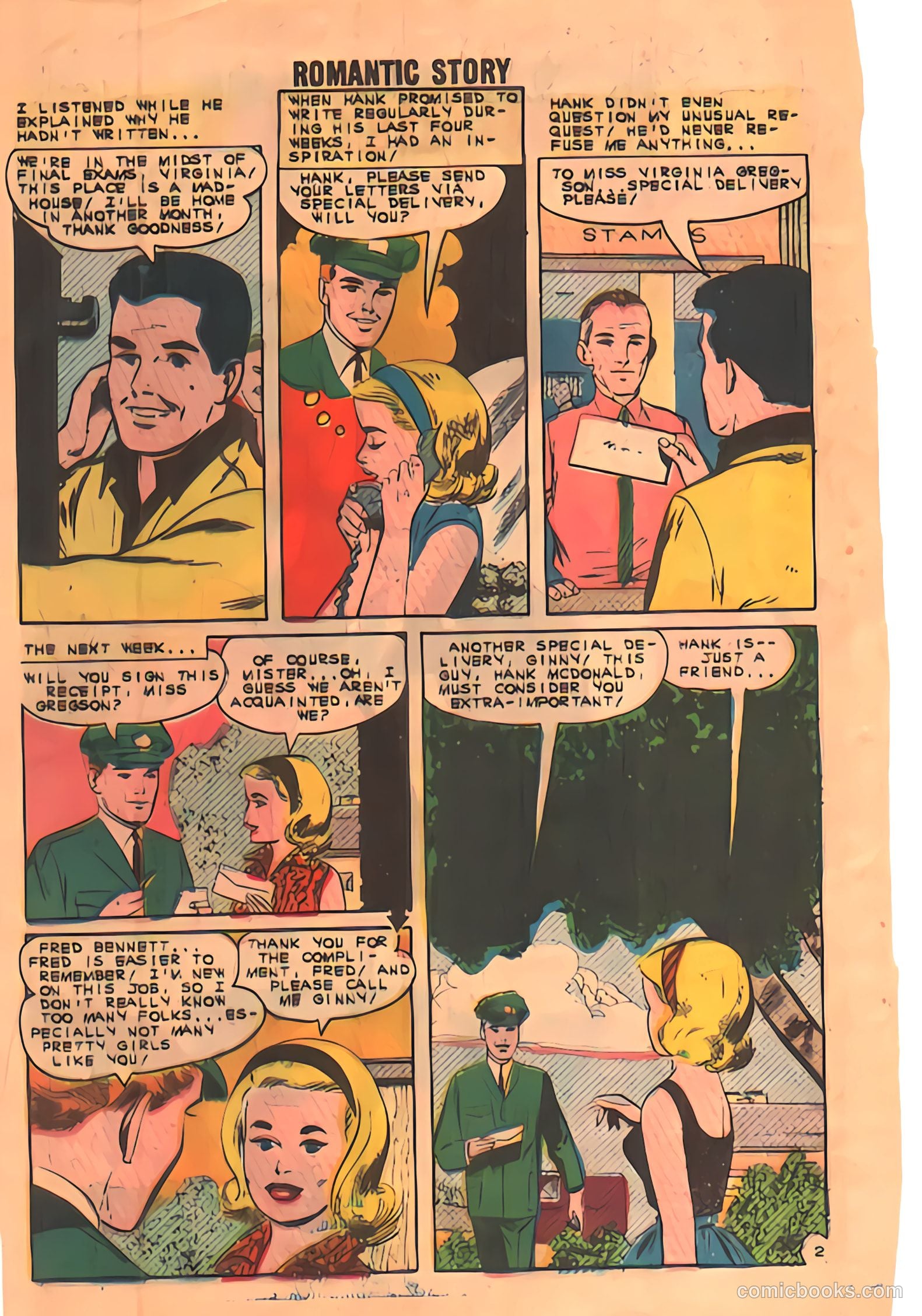 Romantic Story #59 (1962) — page 3 of 33