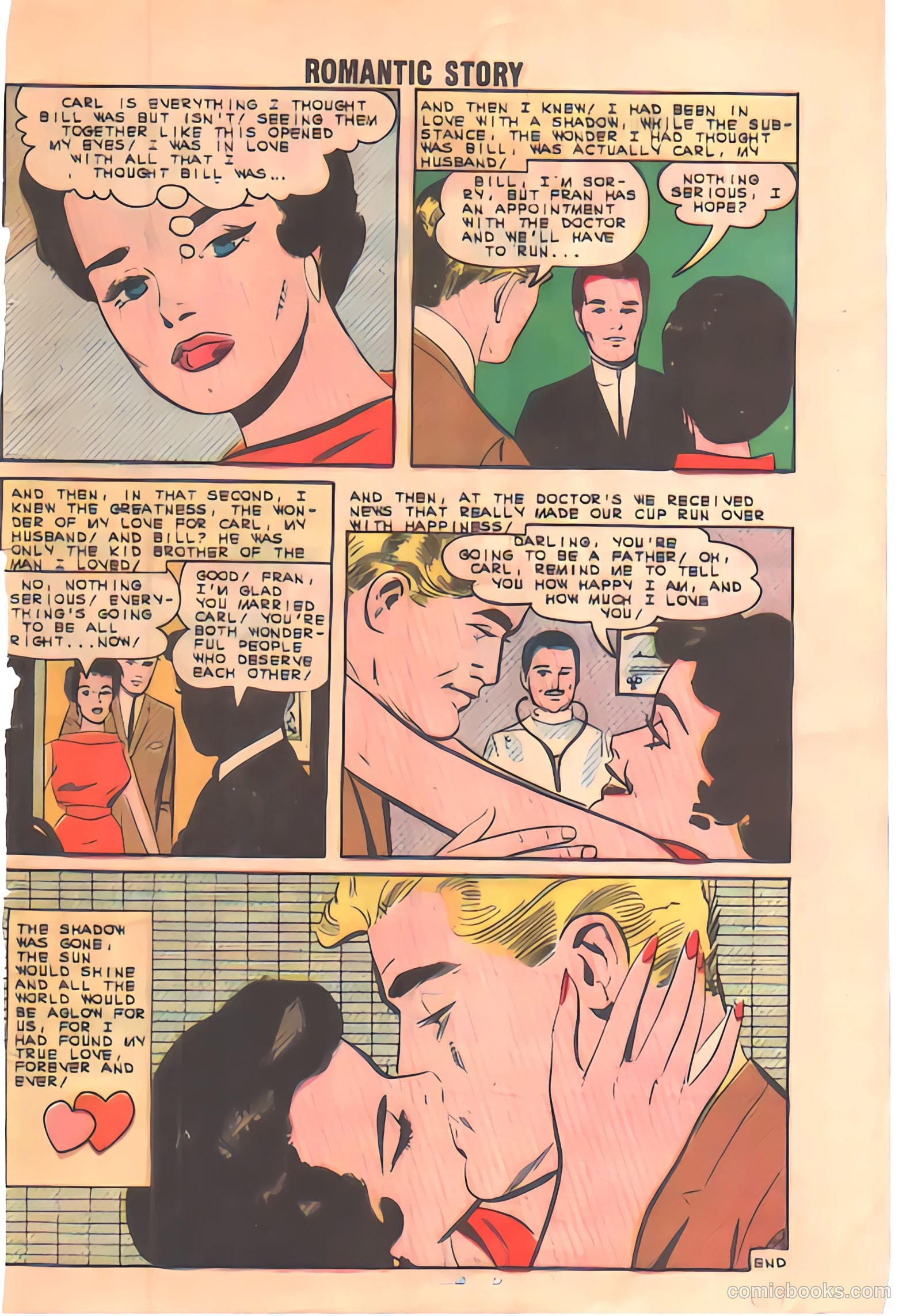 Romantic Story #59 (1962) — page 32 of 33