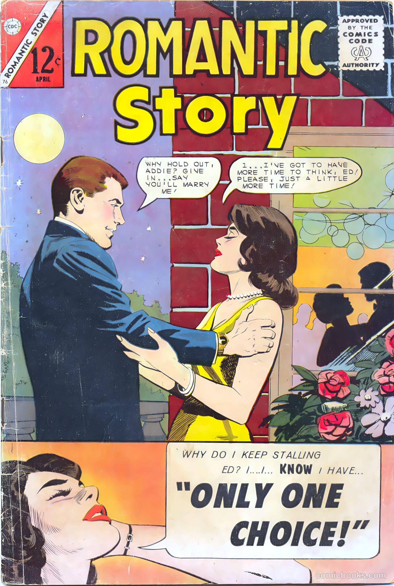 Romantic Story #76 cover