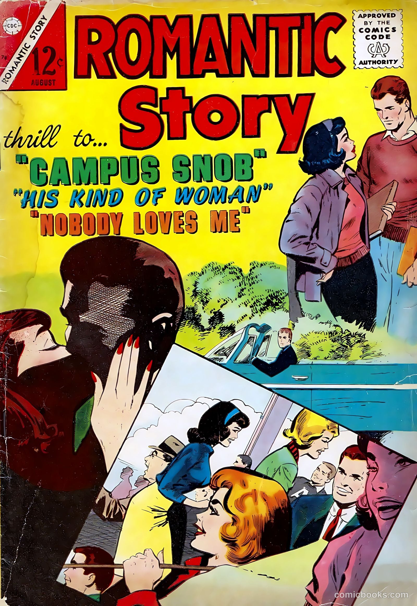 Romantic Story #78 cover