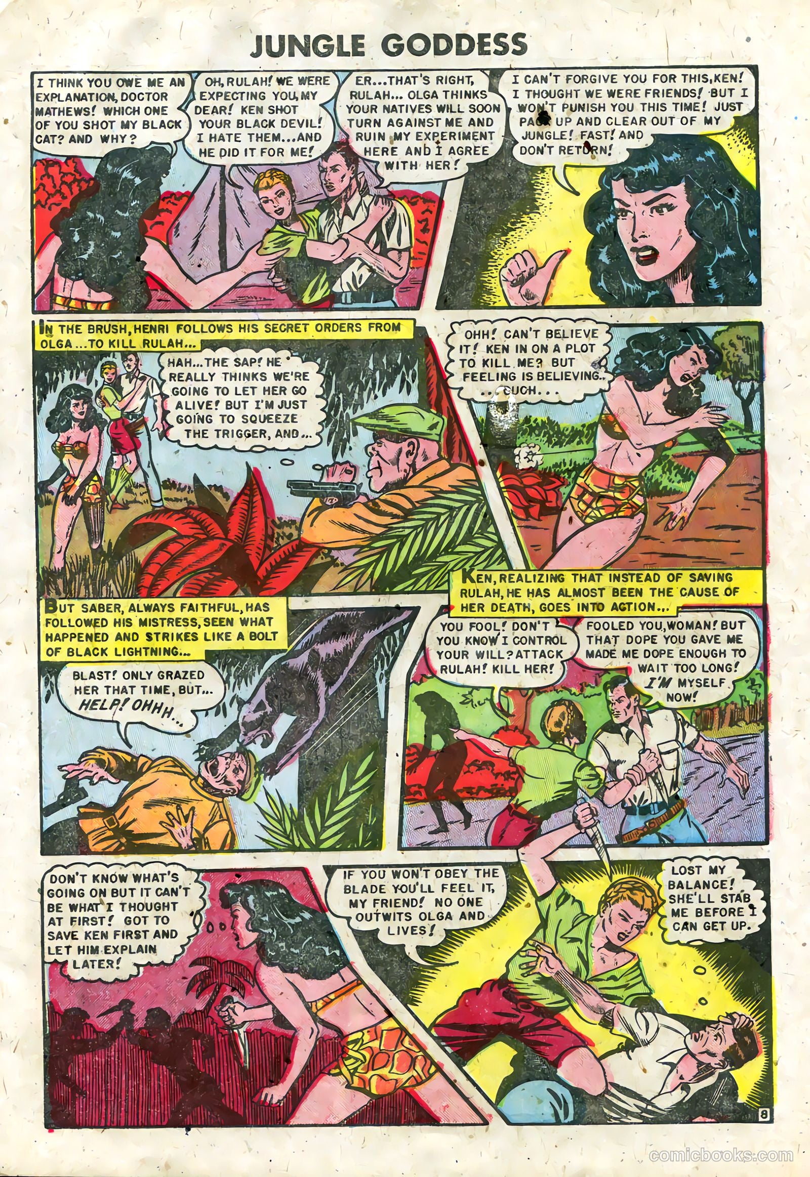 Rulah #25 (1949) — page 9 of 36