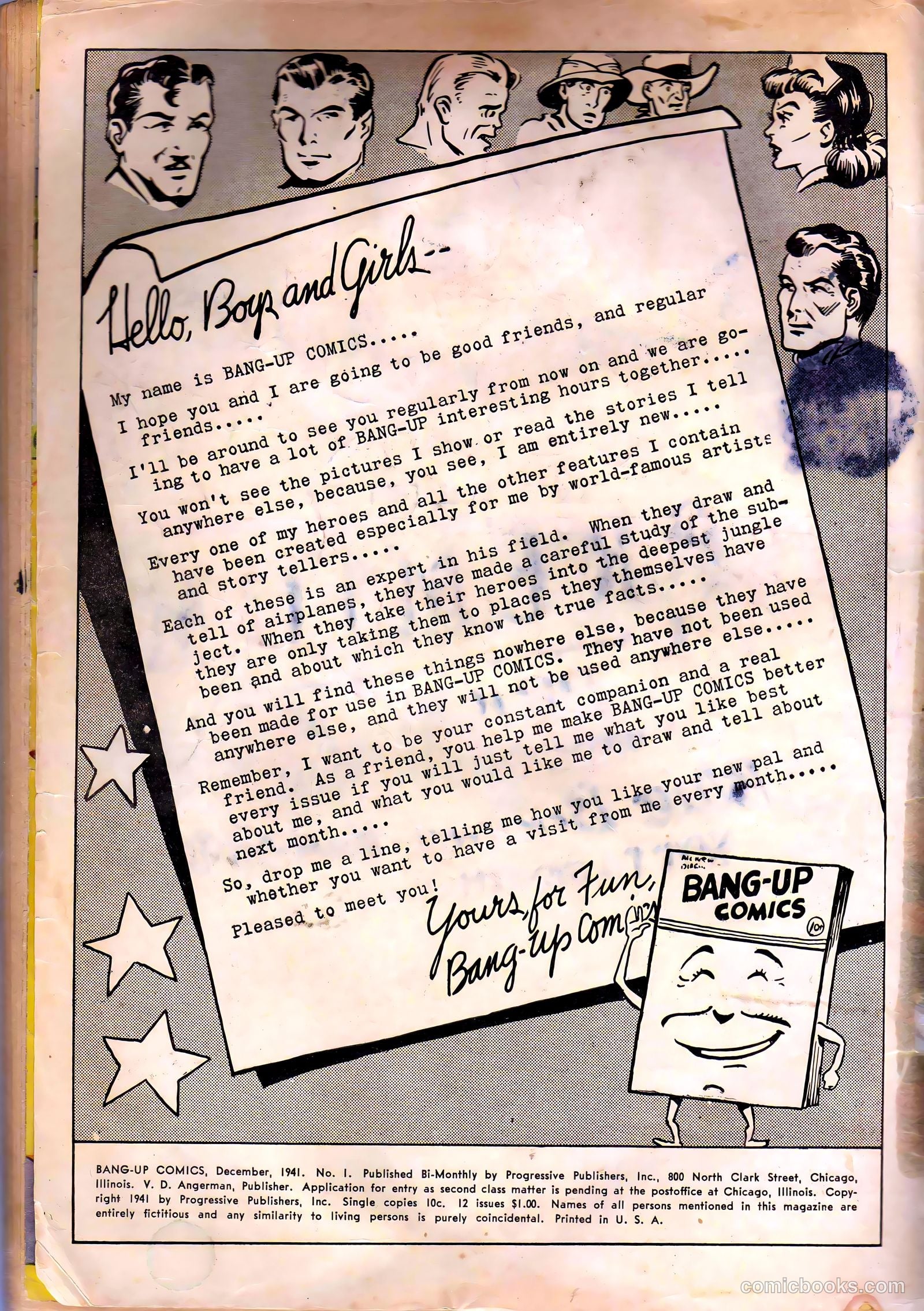 Bang-Up Comics #1 (1941) — page 3