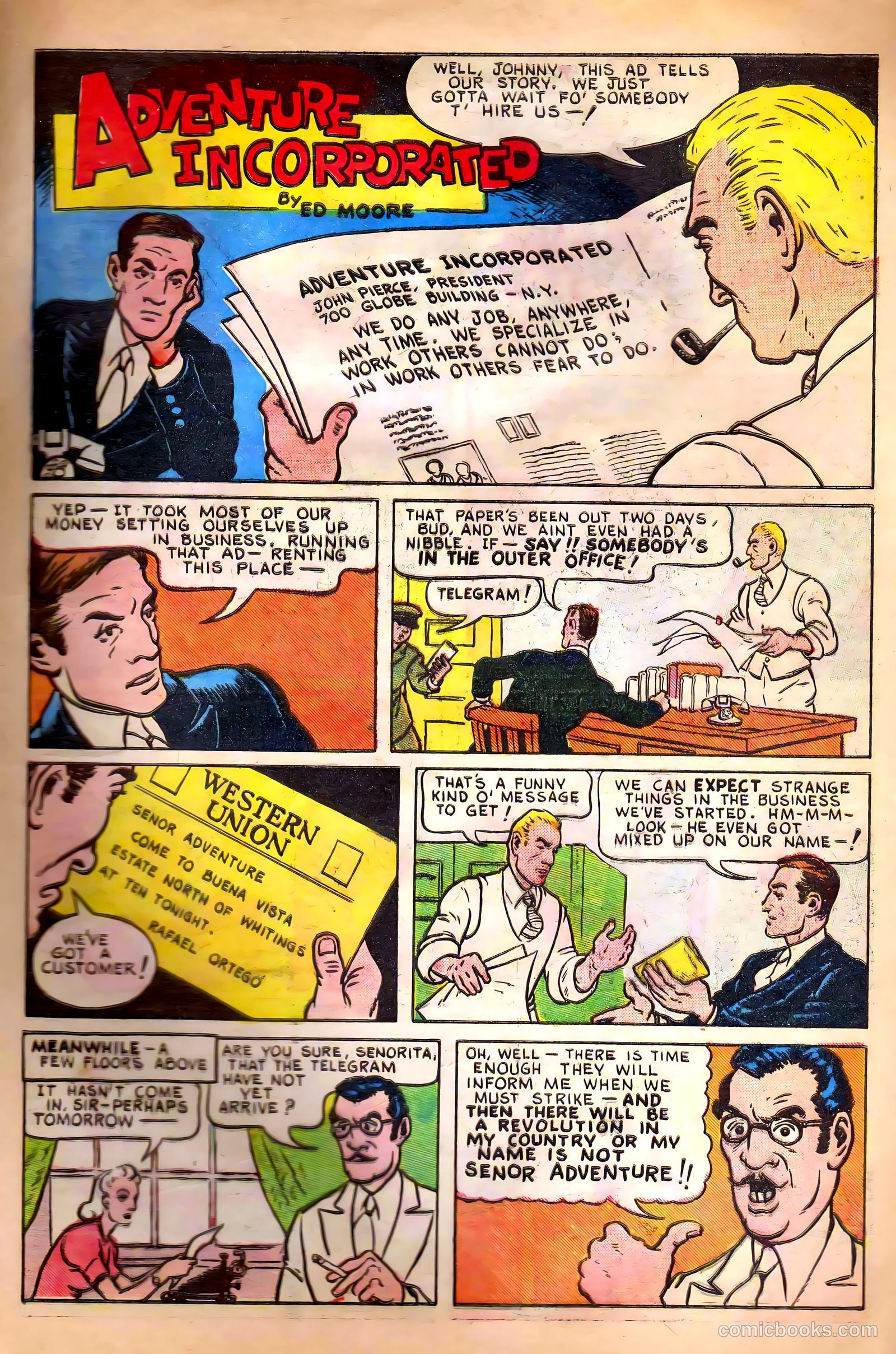 Bang-Up Comics #1 (1941) — page 10
