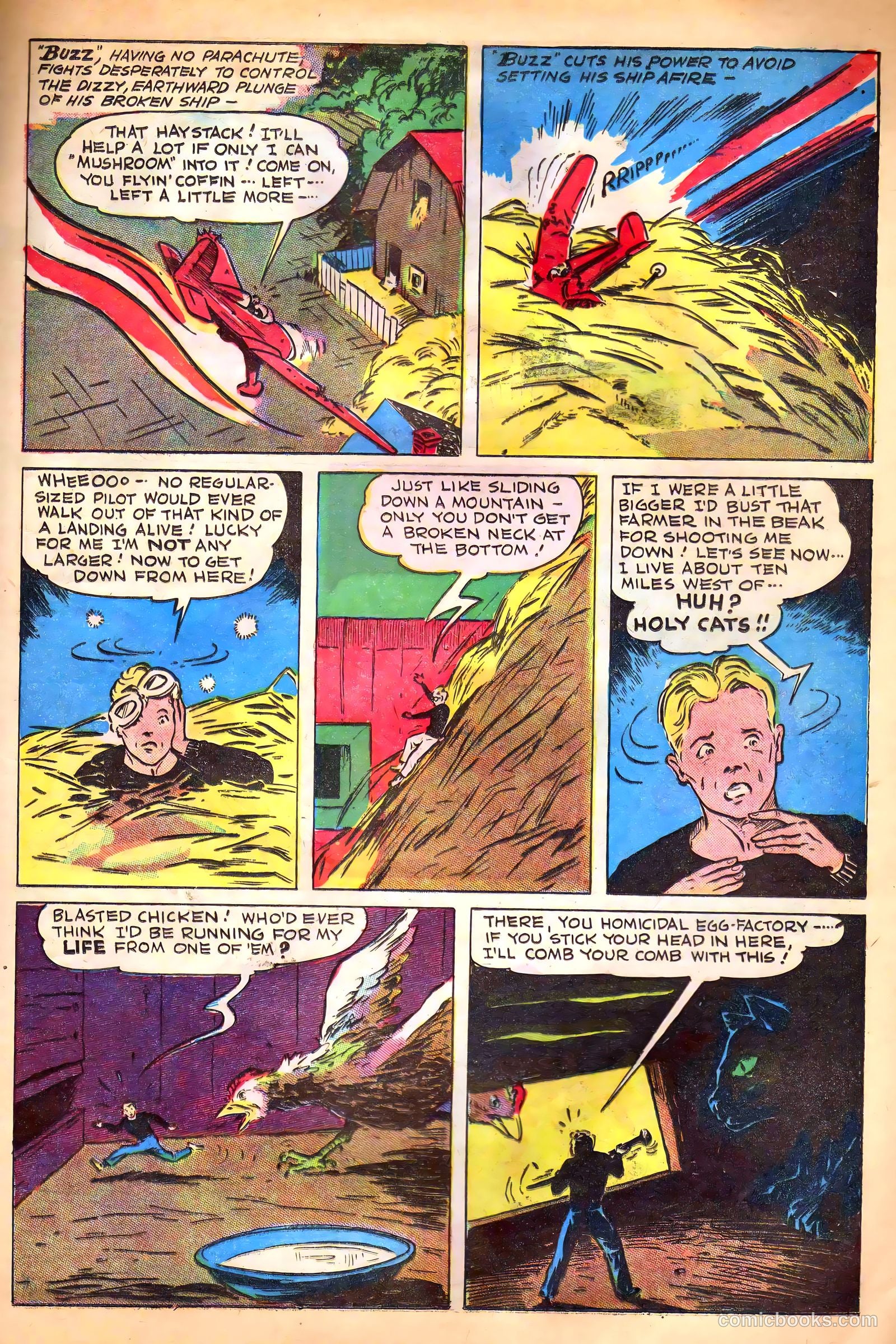 Bang-Up Comics #1 (1941) — page 32