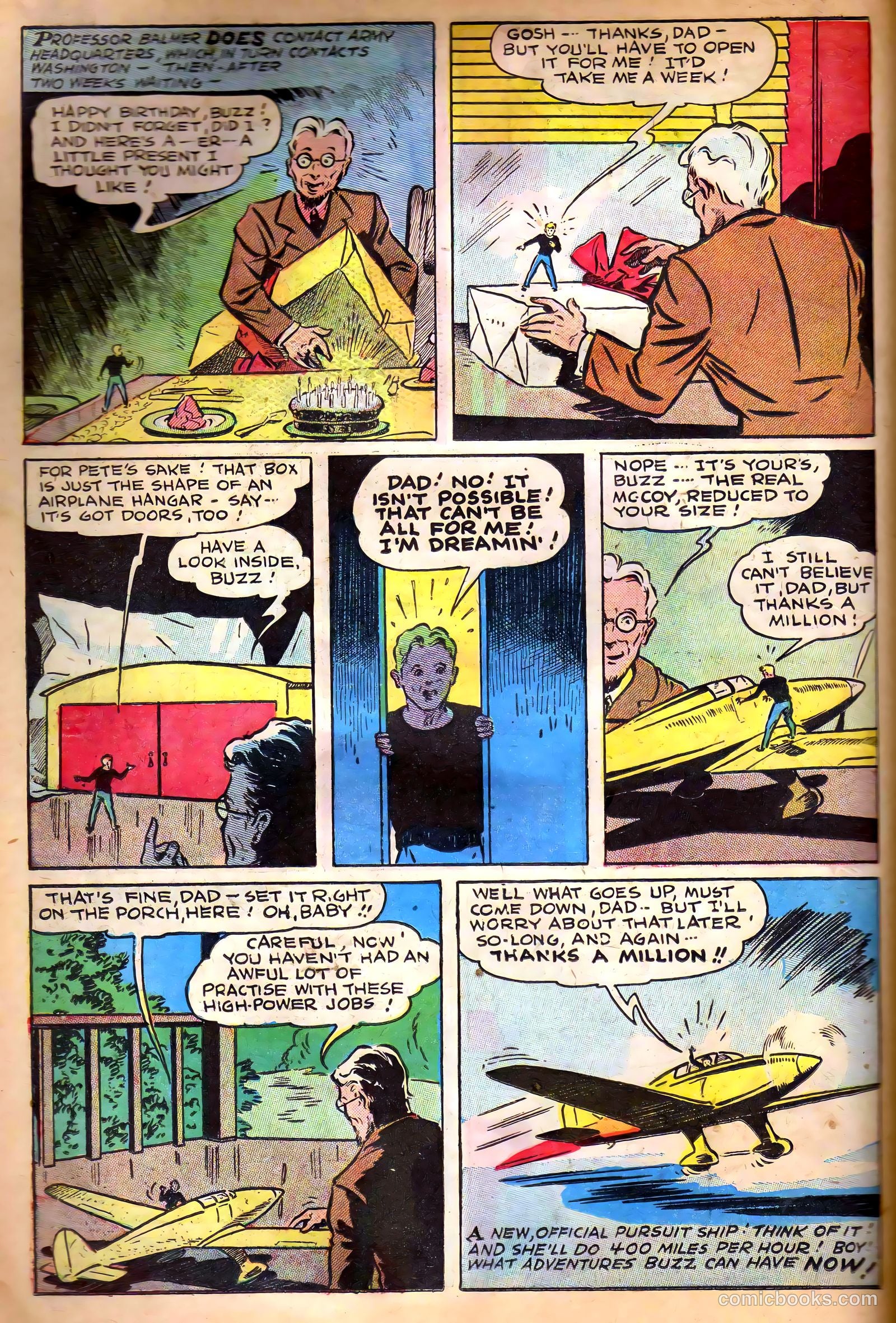 Bang-Up Comics #1 (1941) — page 35